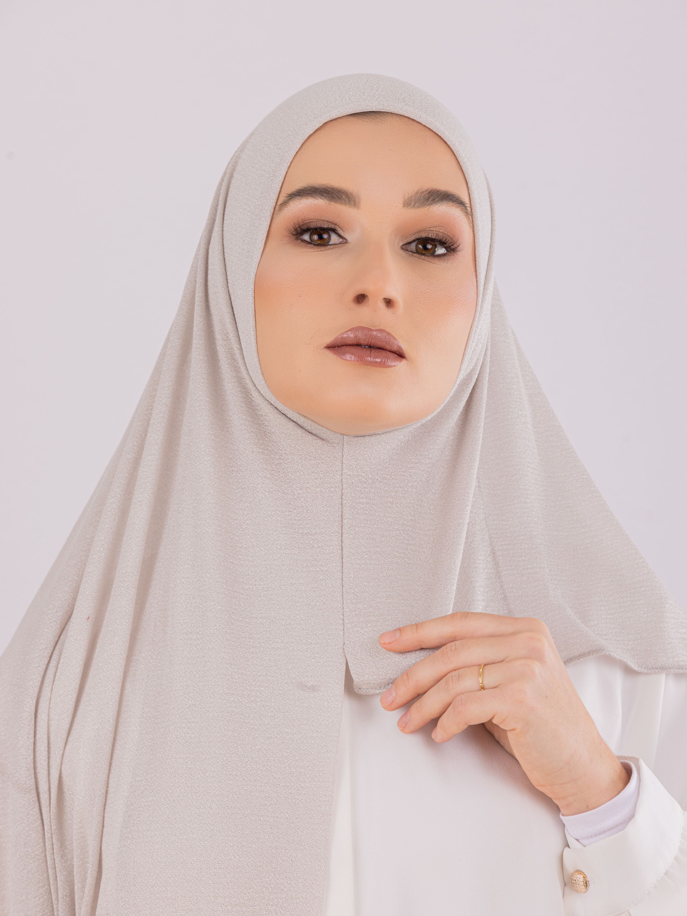 Easy To Wear Design | Malaysian Crush Cotton | Pale Mauve