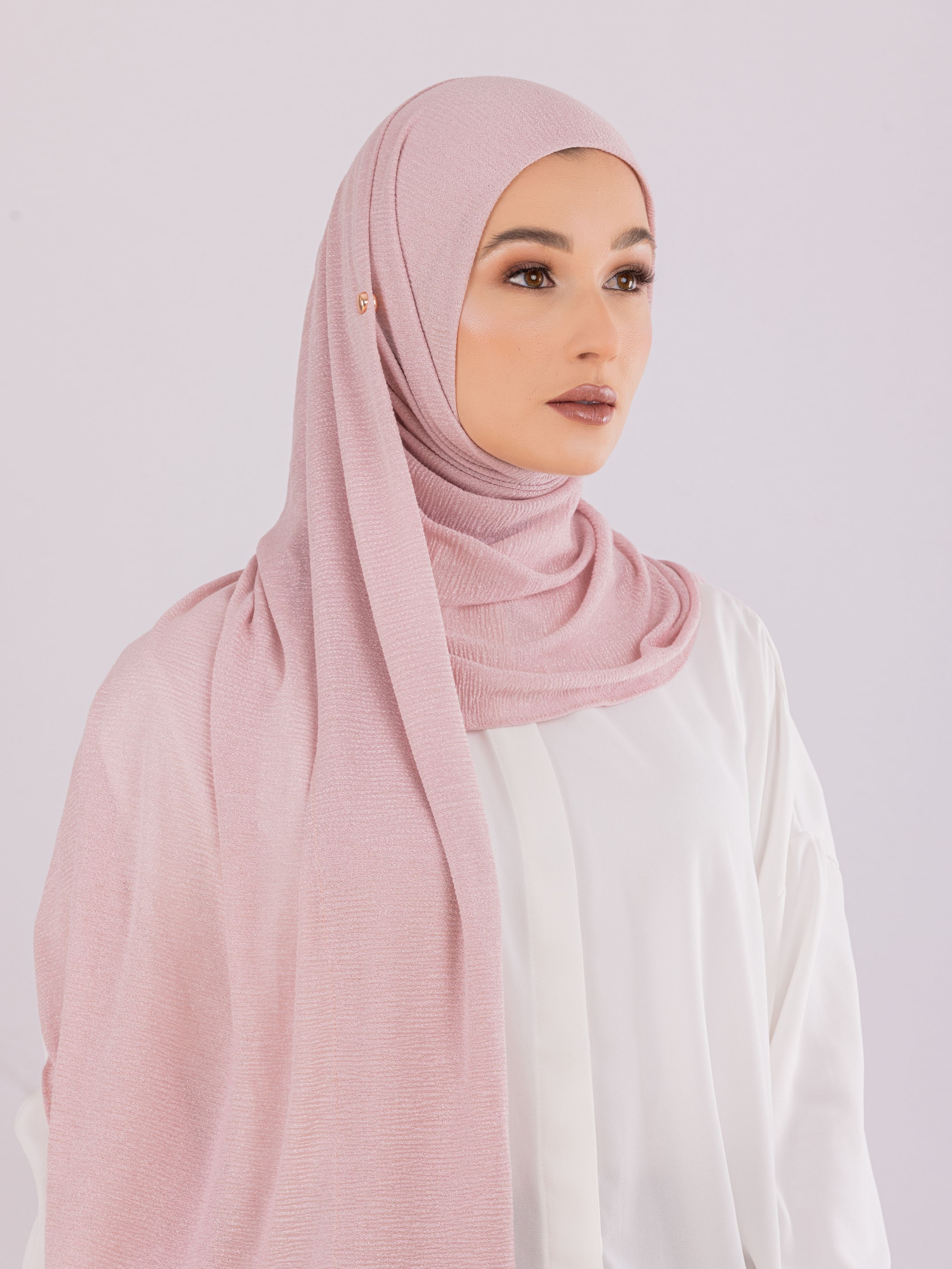 Easy To Wear Design | Malaysian Crush Cotton | Pale Blush