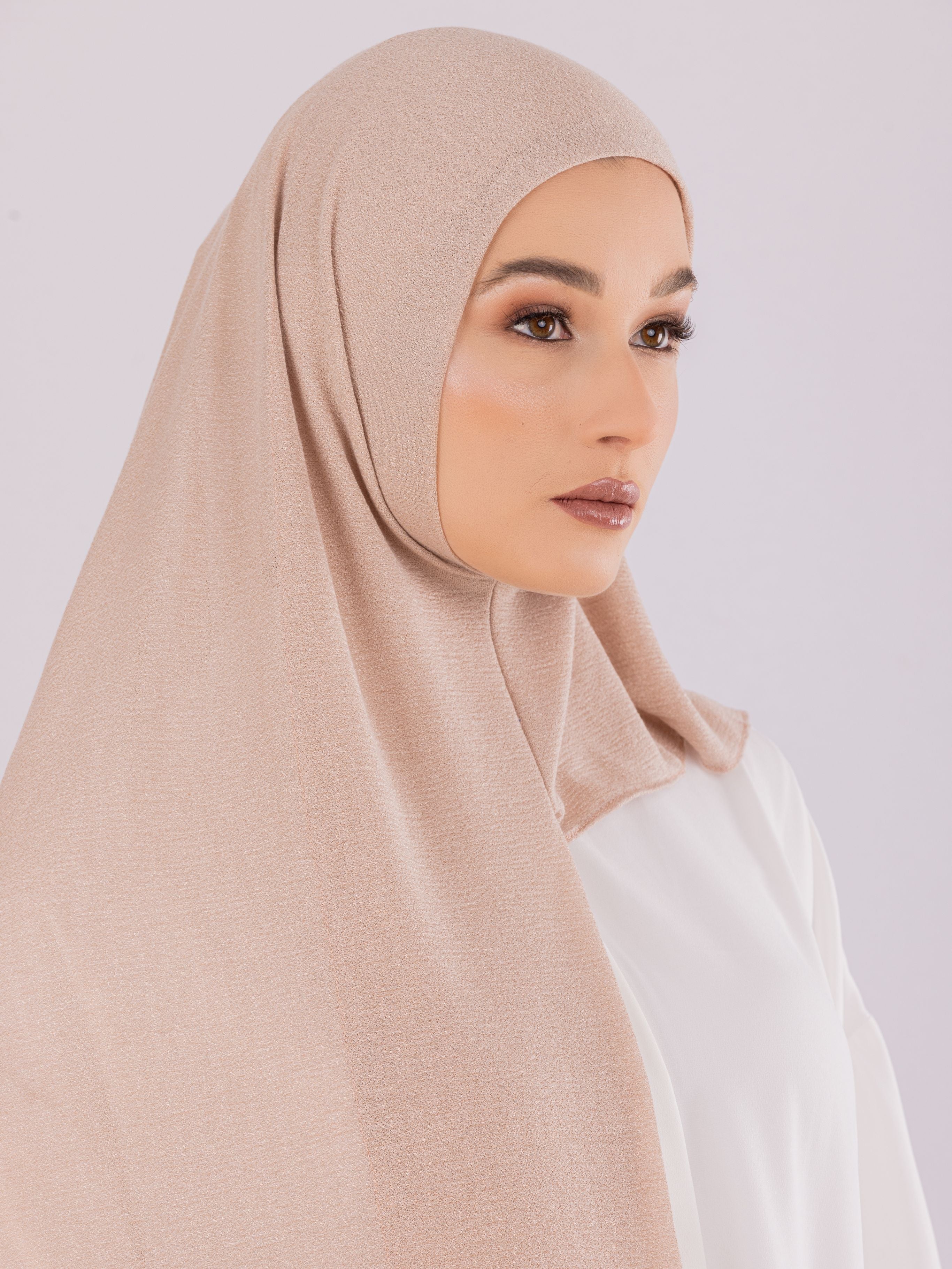 Easy To Wear Design | Malaysian Crush Cotton | Light Coral