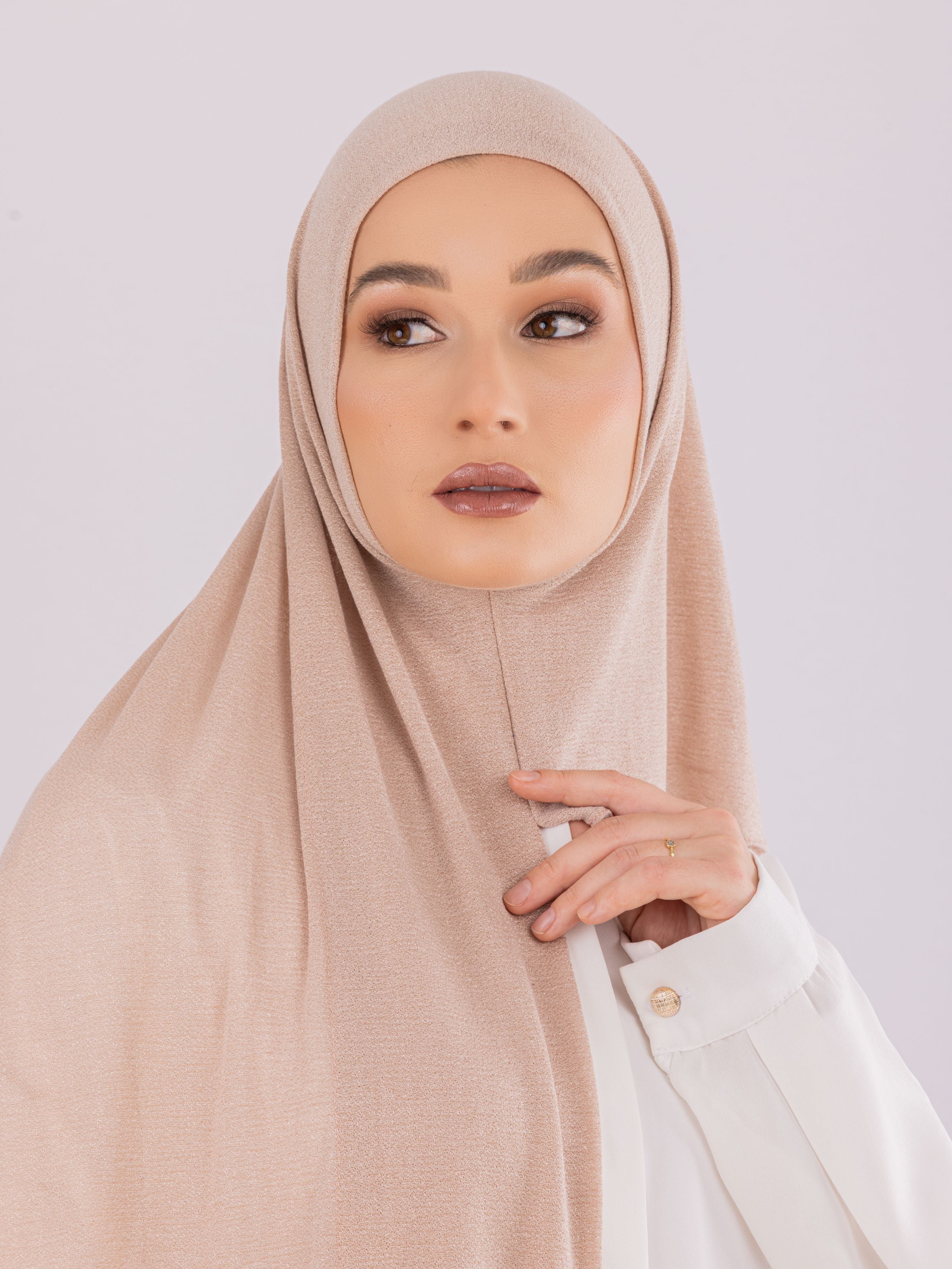 Easy To Wear Design | Malaysian Crush Cotton | Light Coral