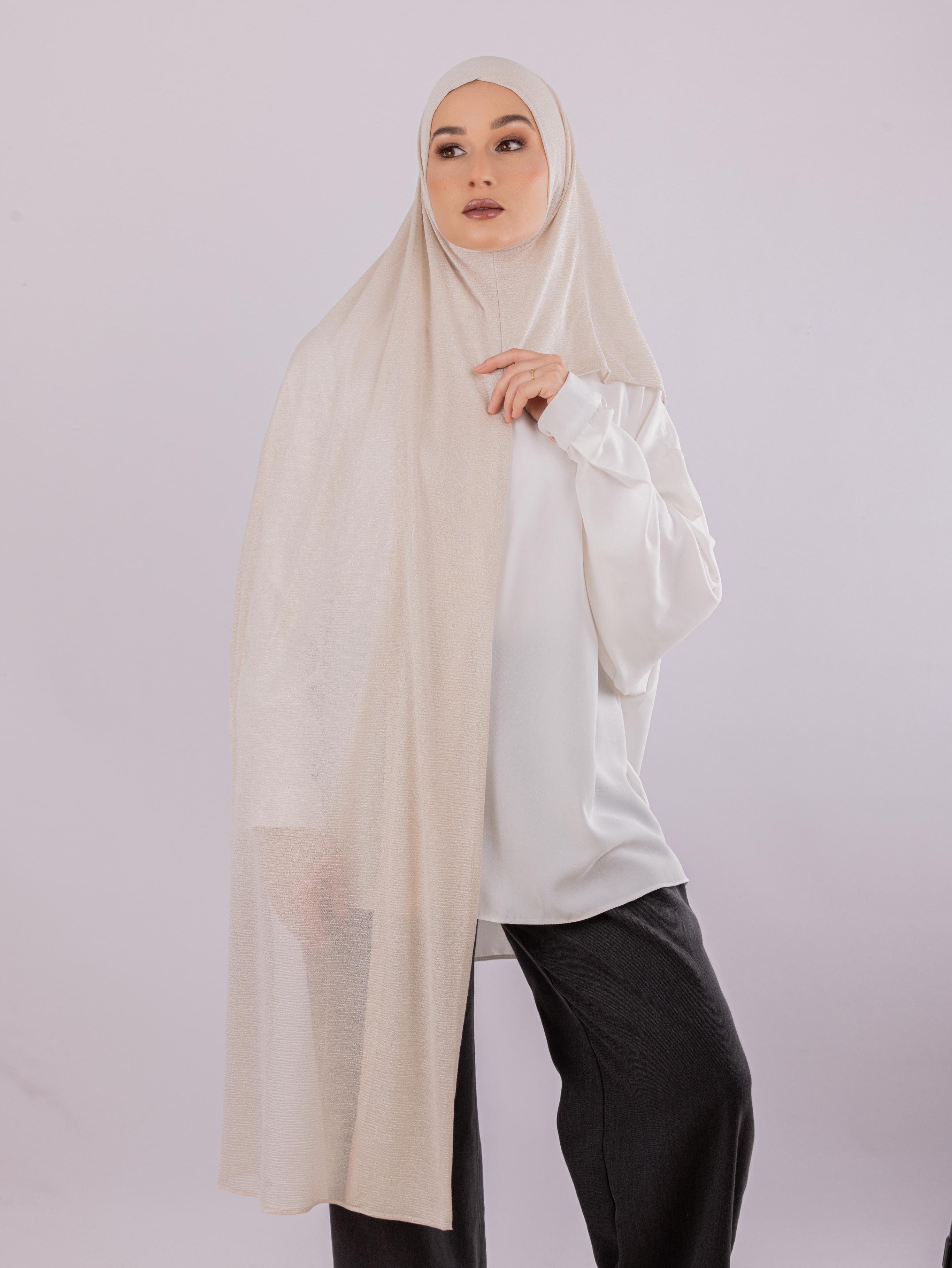 Easy To Wear Design | Malaysian Crush Cotton | Light Taupe