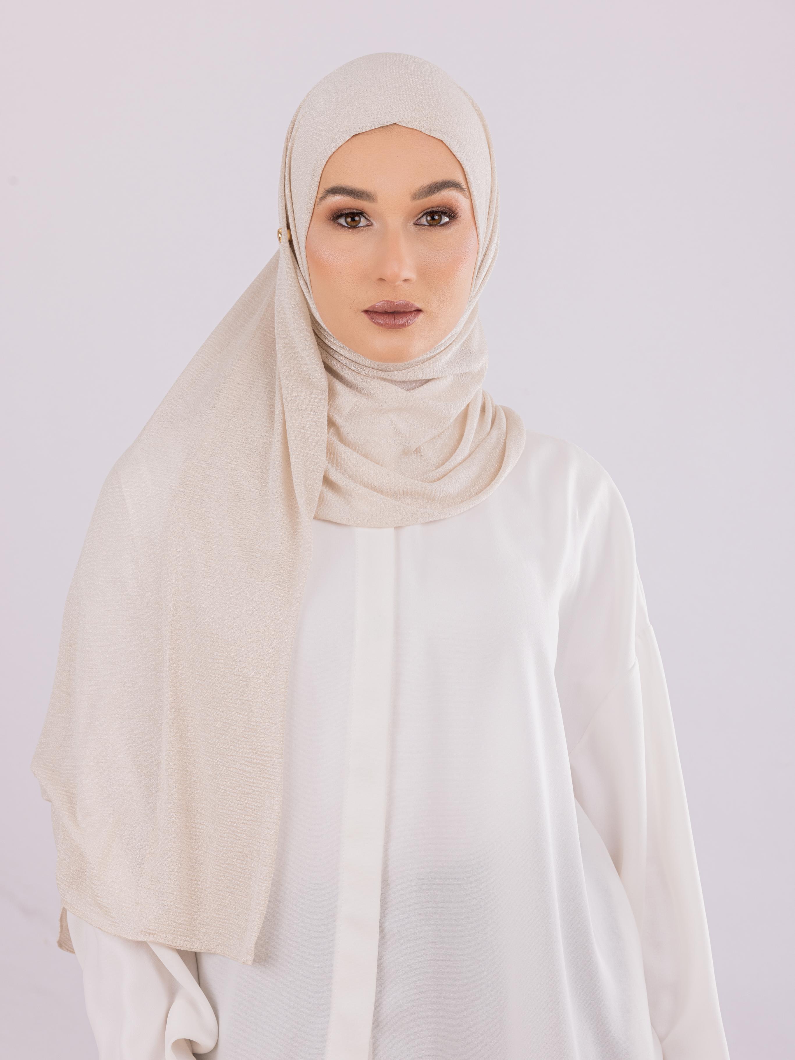 Easy To Wear Design | Malaysian Crush Cotton | Light Taupe