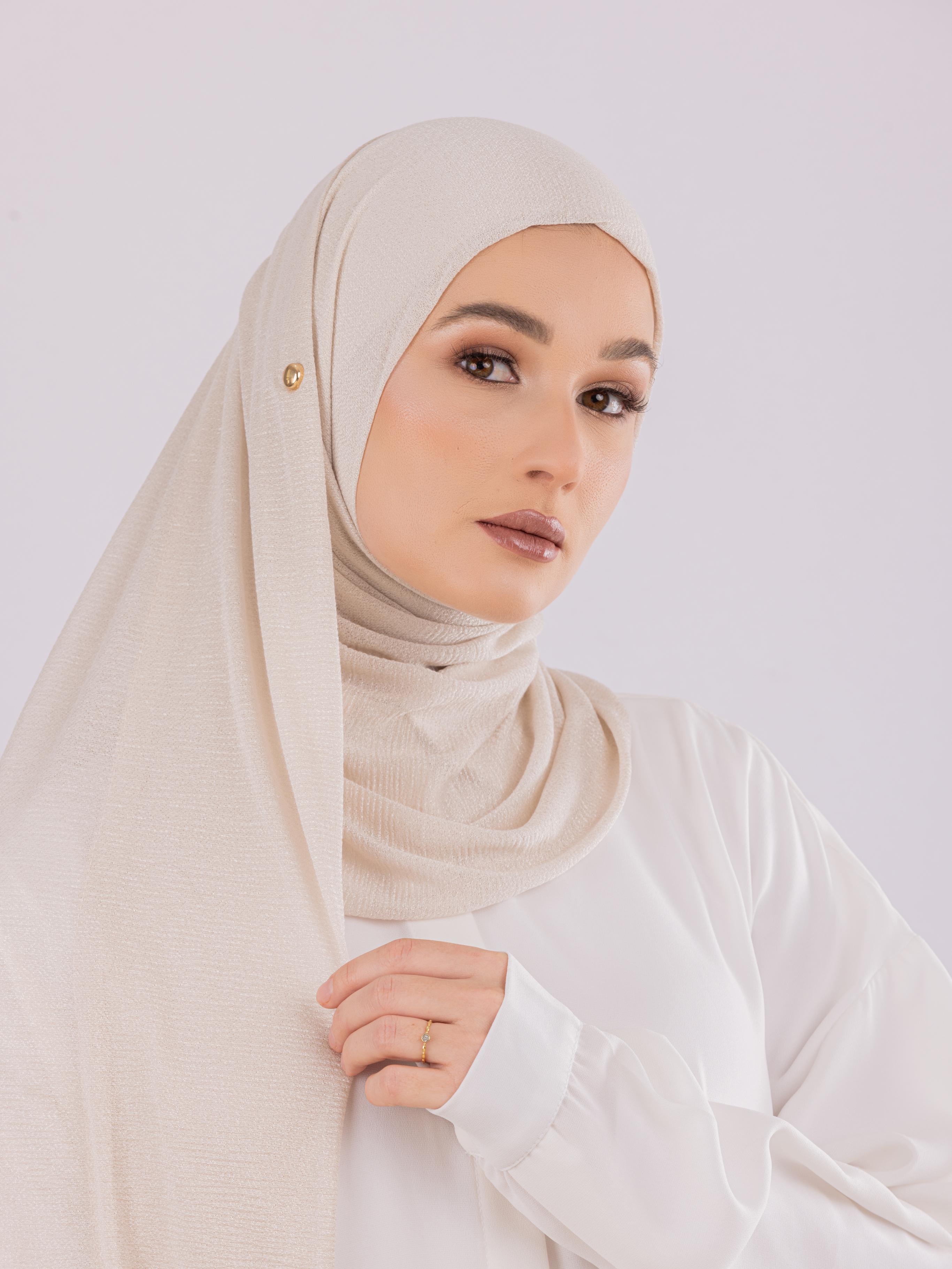 Easy To Wear Design | Malaysian Crush Cotton | Light Taupe