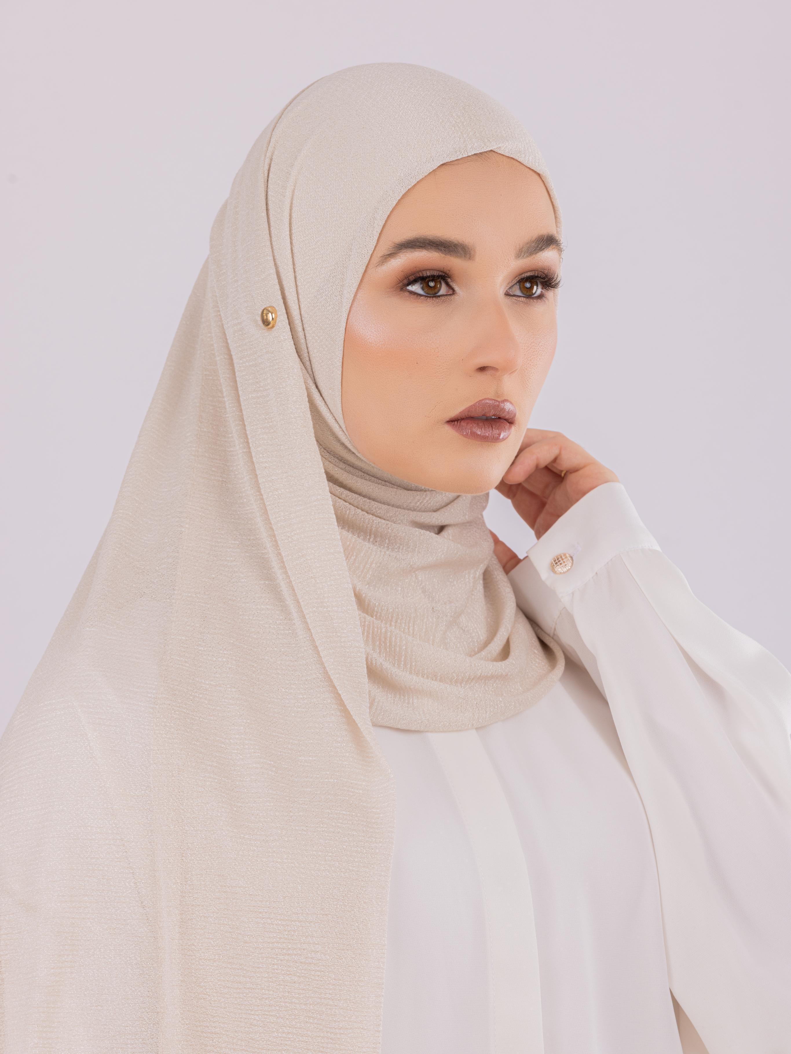 Easy To Wear Design | Malaysian Crush Cotton | Light Taupe
