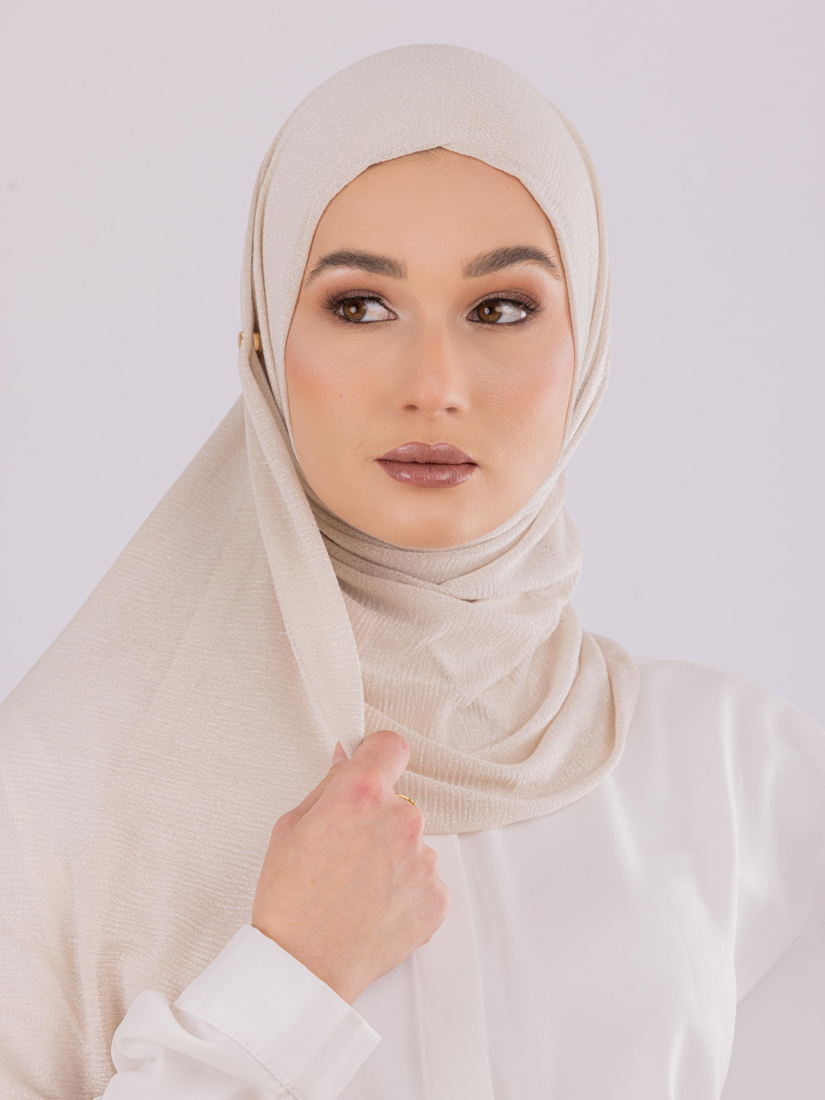 Easy To Wear Design | Malaysian Crush Cotton | Light Taupe