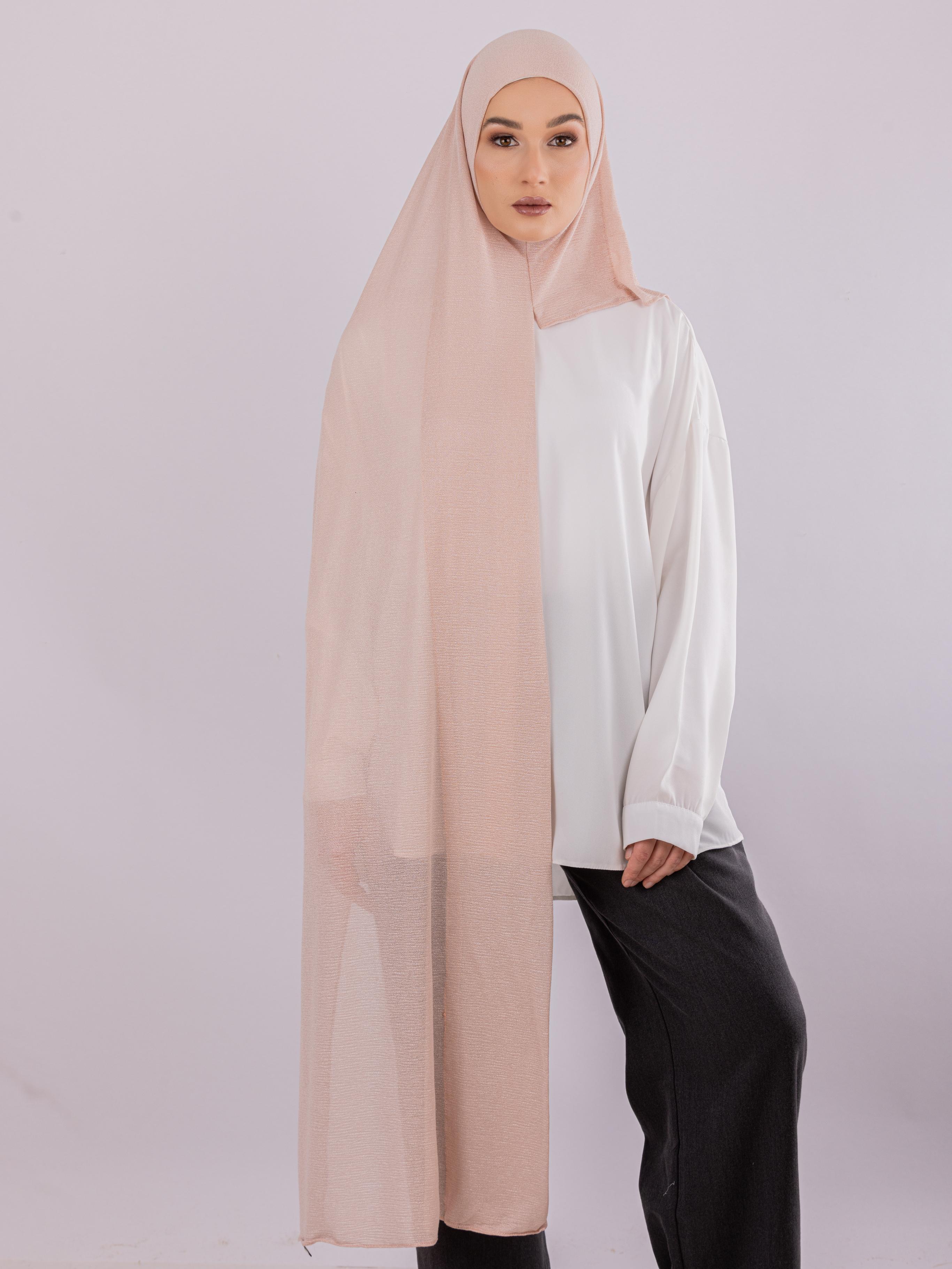 Easy To Wear Design | Malaysian Crush Cotton | Taupe Rose