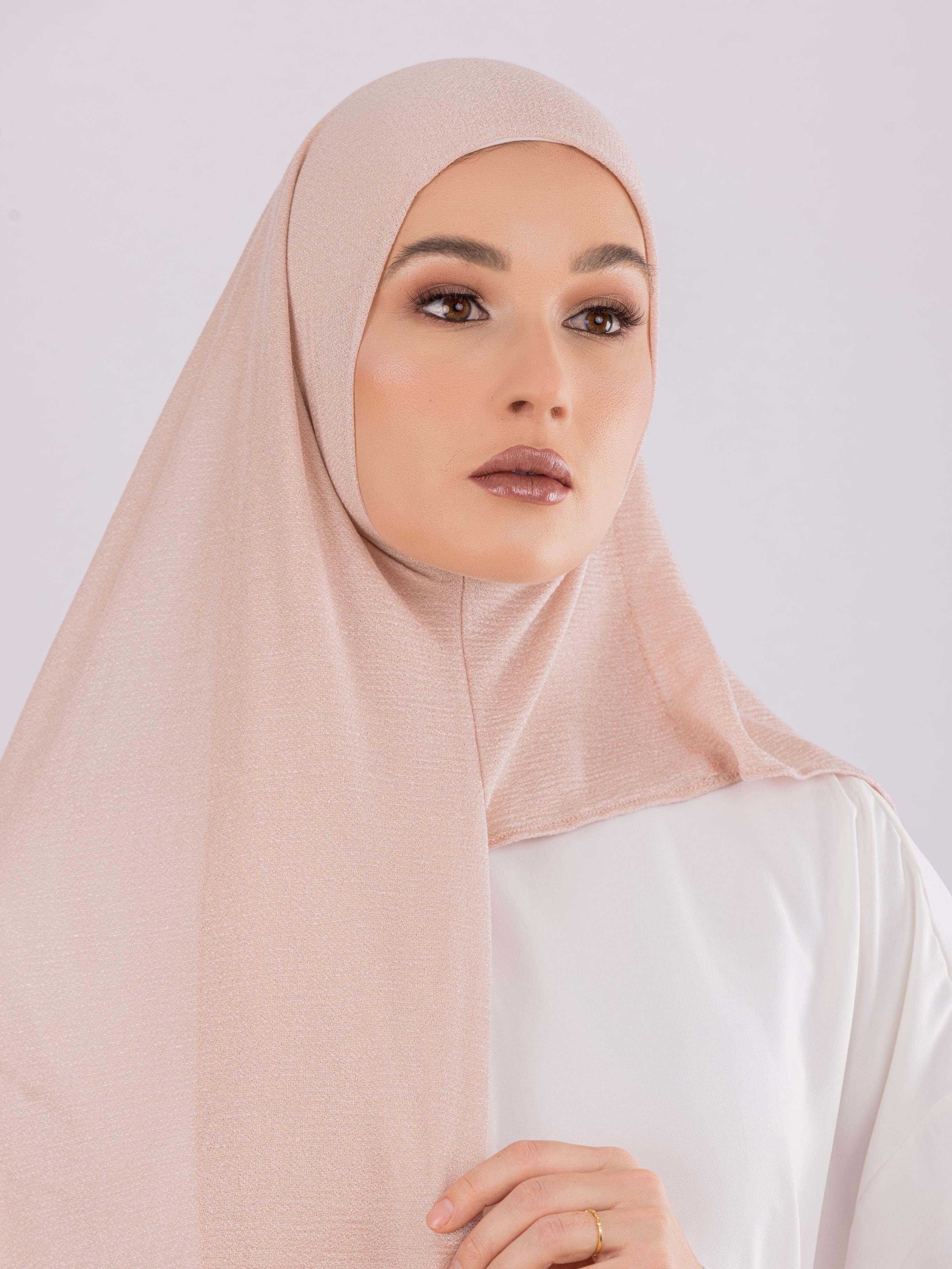 Easy To Wear Design | Malaysian Crush Cotton | Taupe Rose