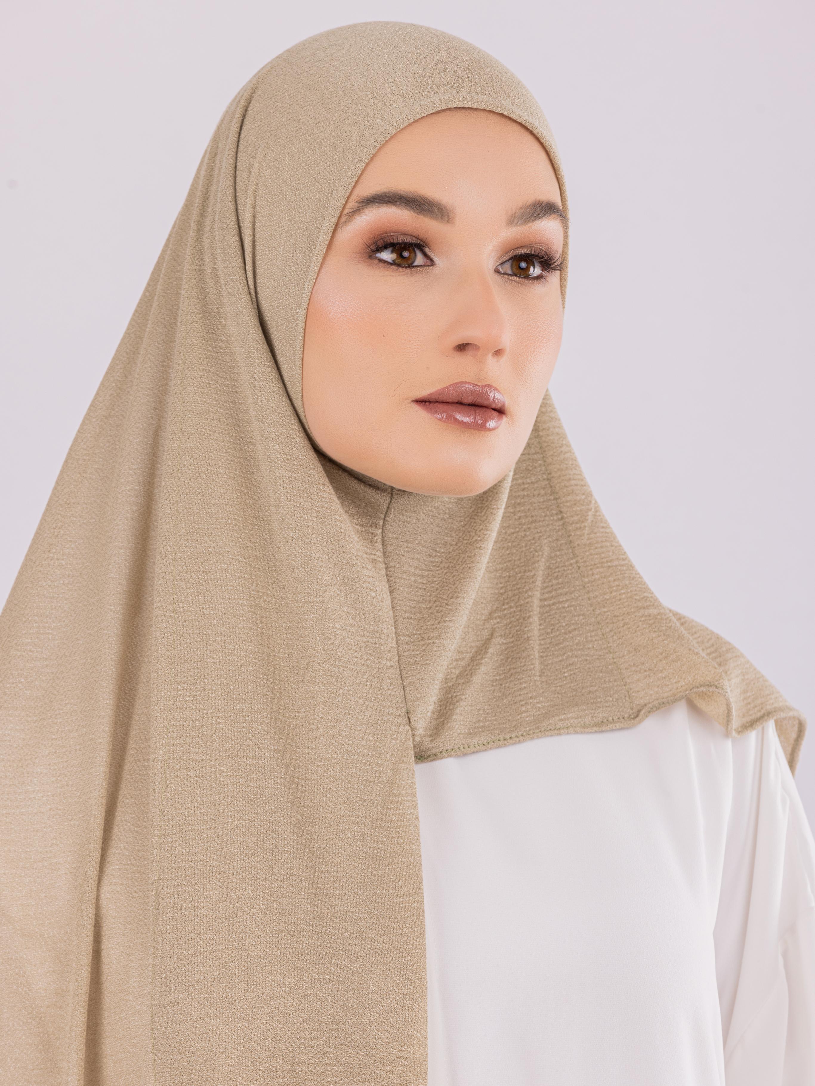 Easy To Wear Design | Malaysian Crush Cotton | Light Mocha