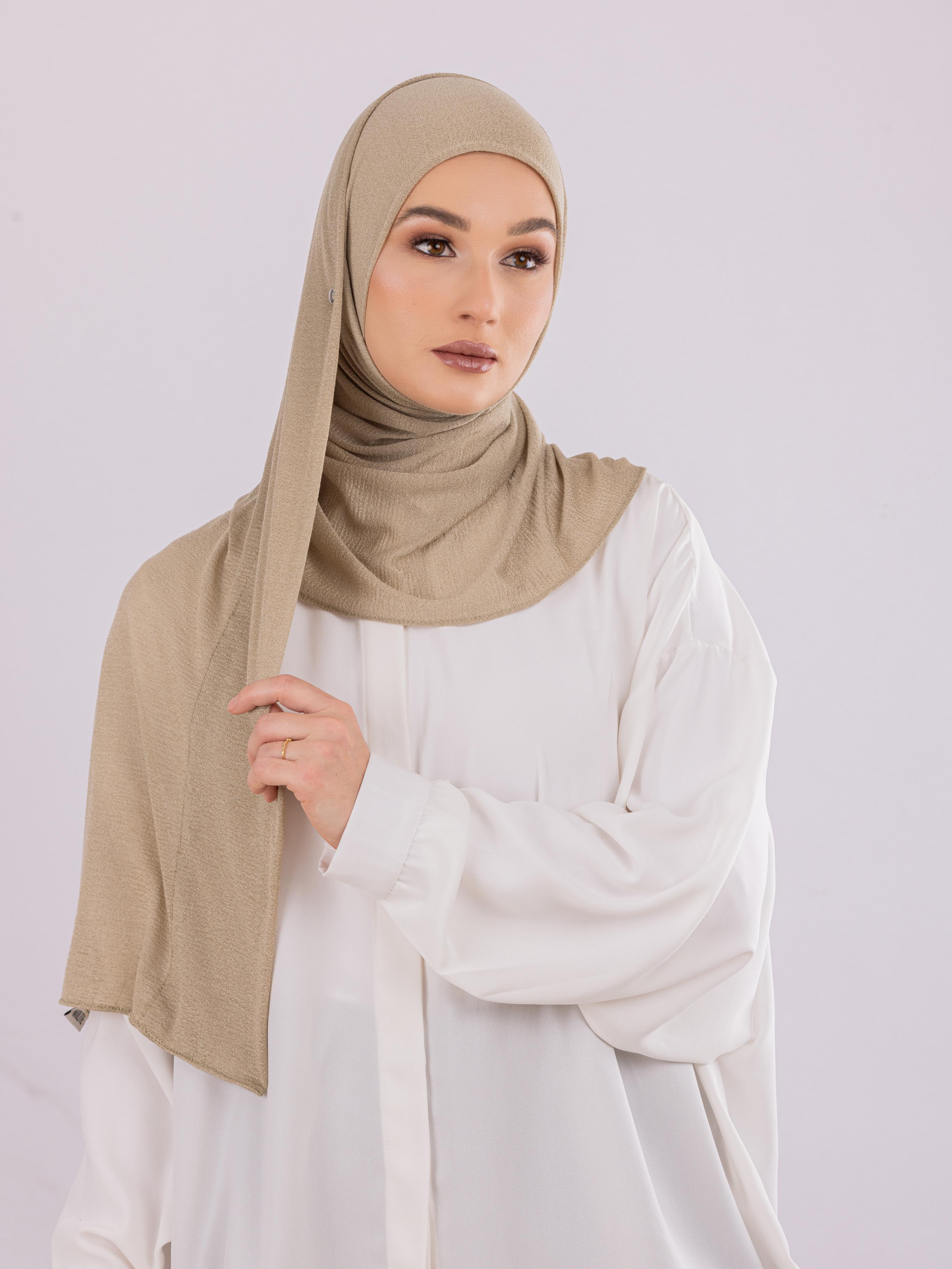 Easy To Wear Design | Malaysian Crush Cotton | Light Mocha