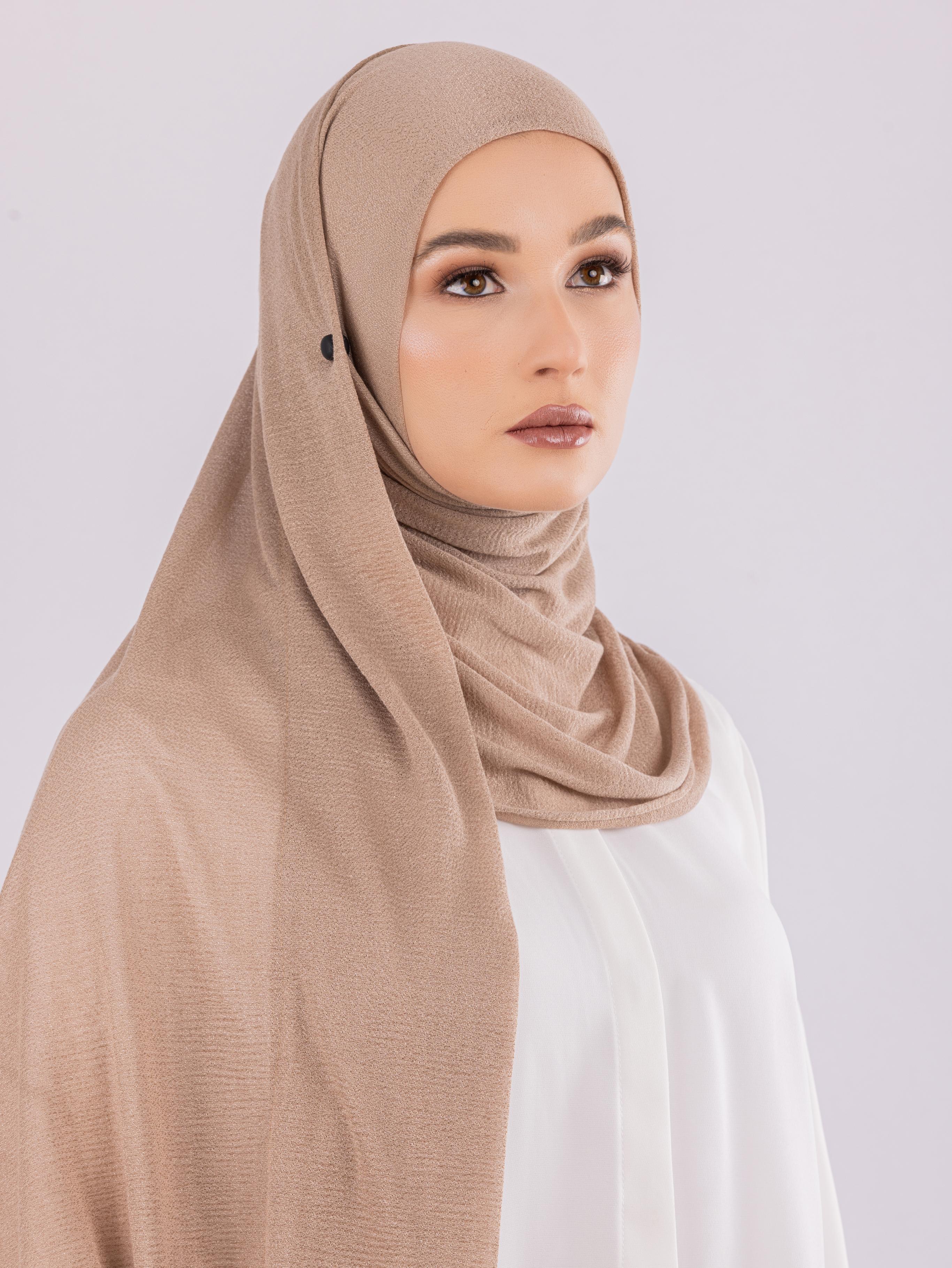 Easy To Wear Design | Malaysian Crush Cotton | Cinnamon