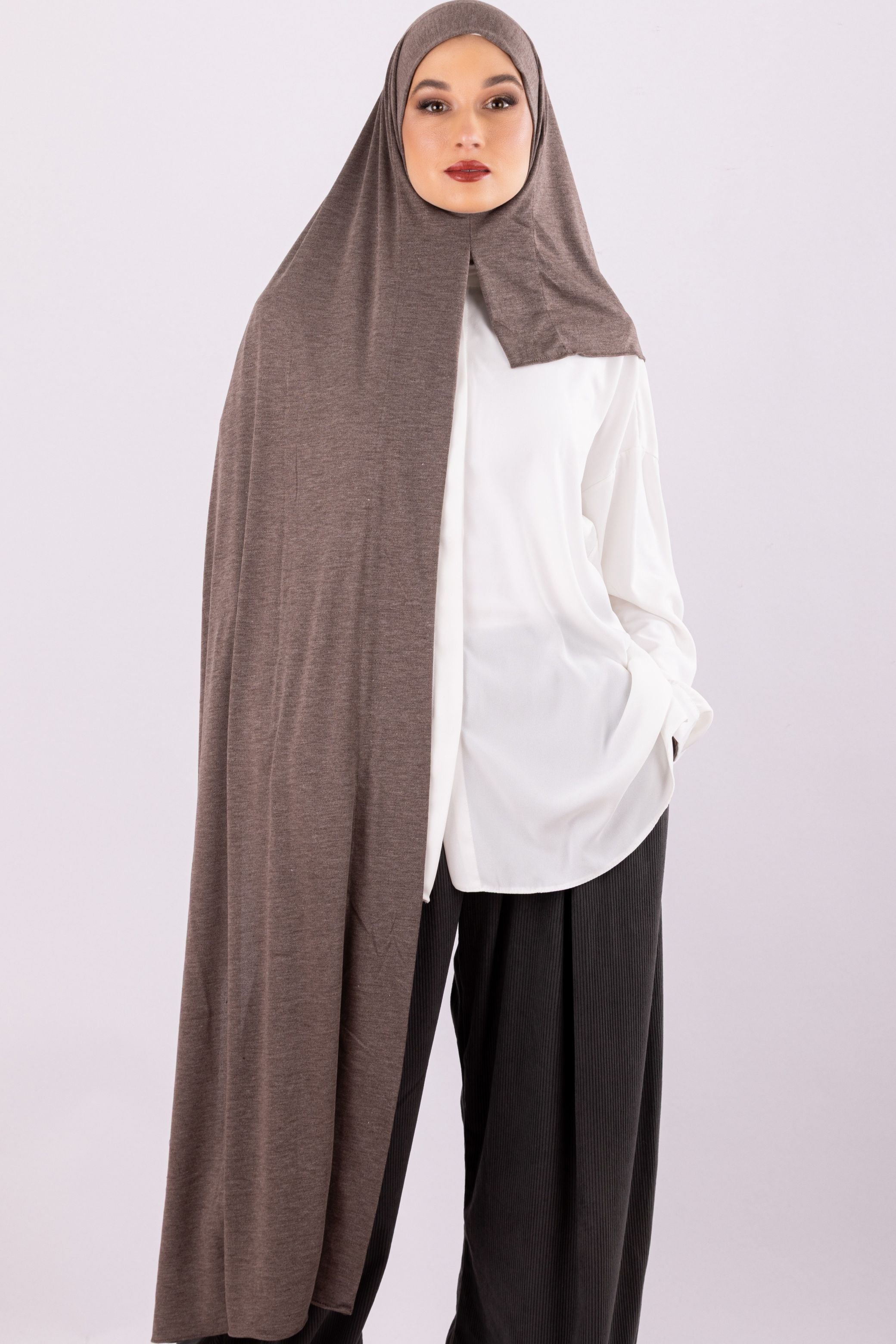 Easy To Wear Design | Moltte Signature Cotton | Dusty Rose Brown