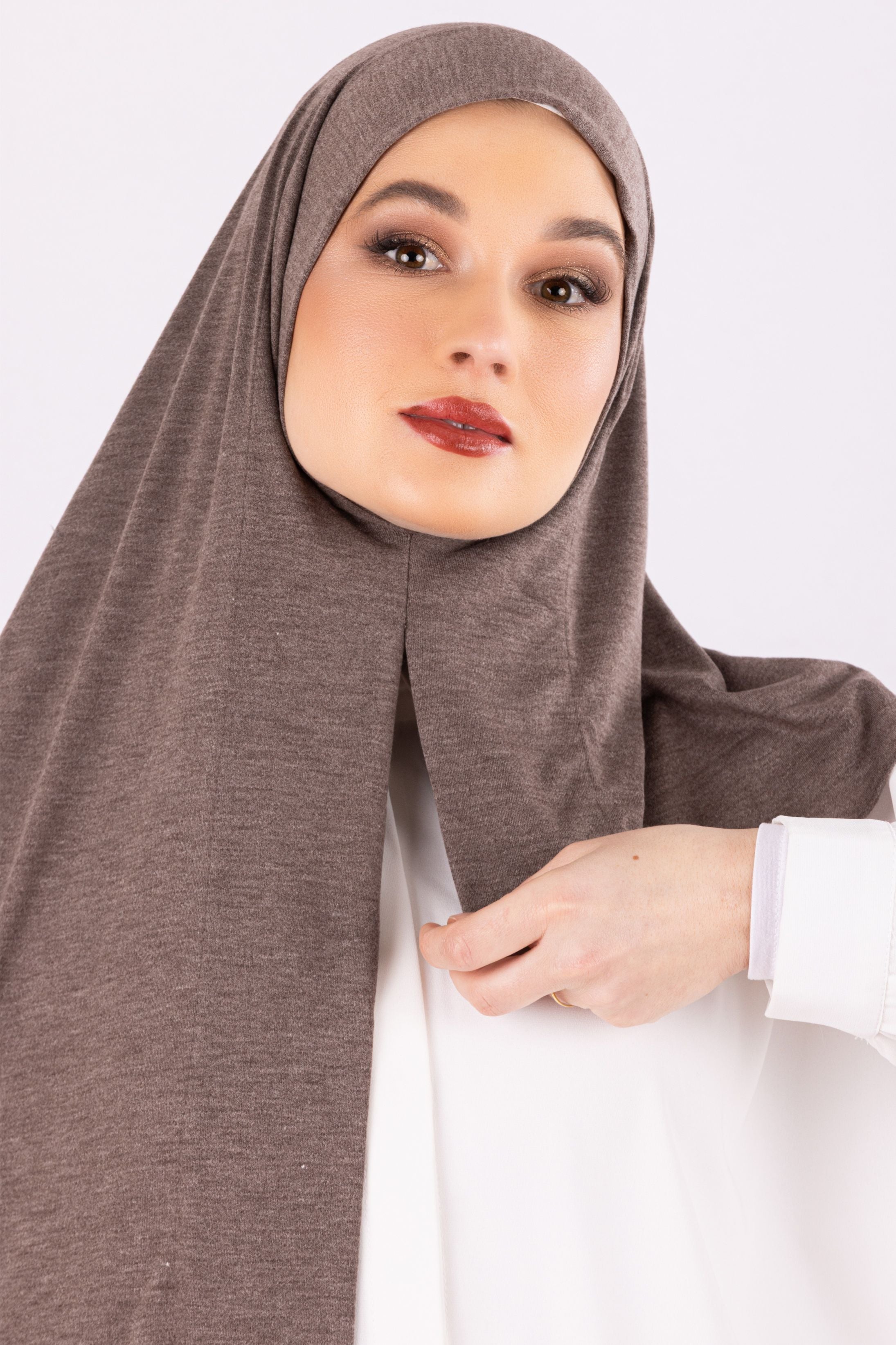 Easy To Wear Design | Moltte Signature Cotton | Dusty Rose Brown