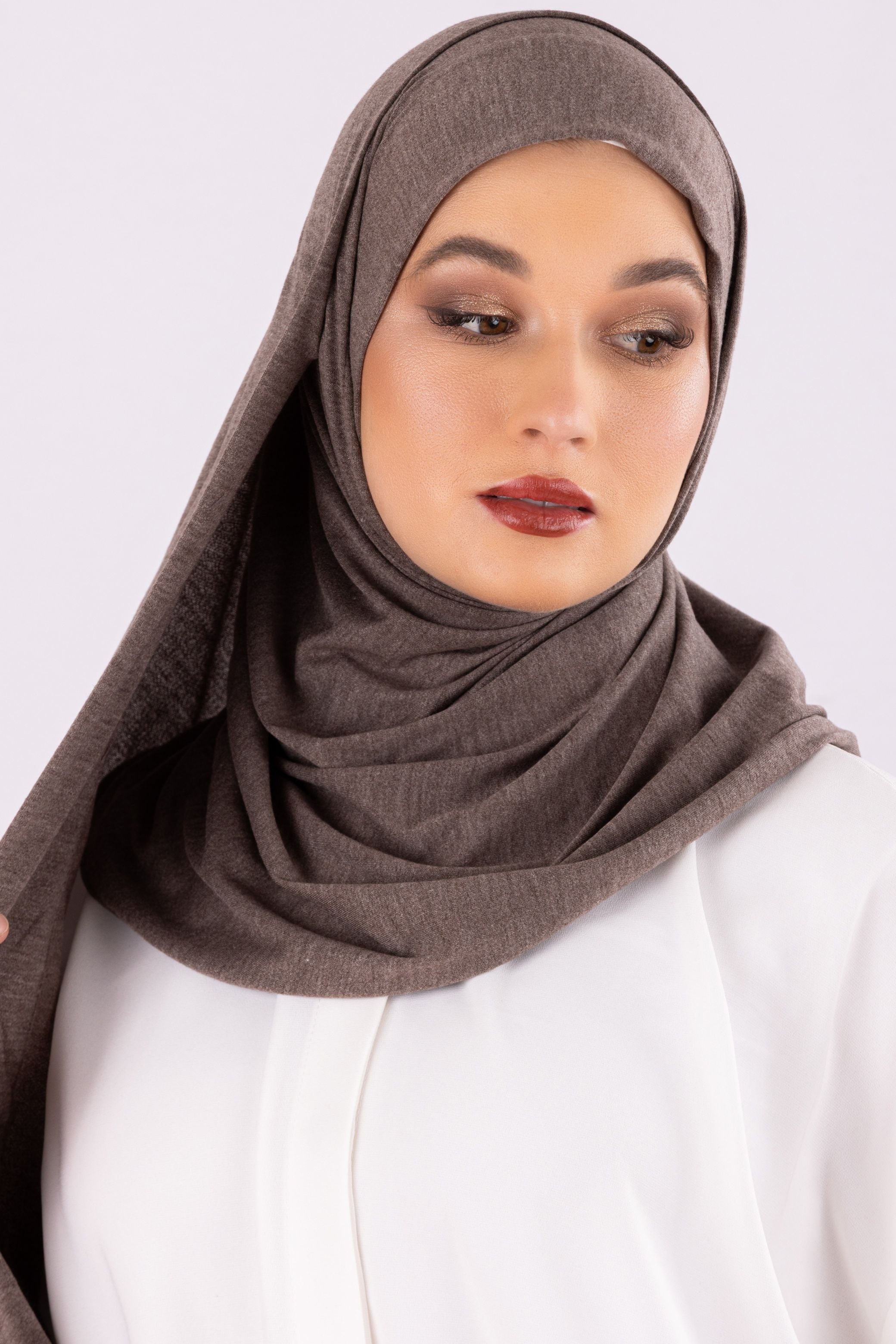 Easy To Wear Design | Moltte Signature Cotton | Dusty Rose Brown