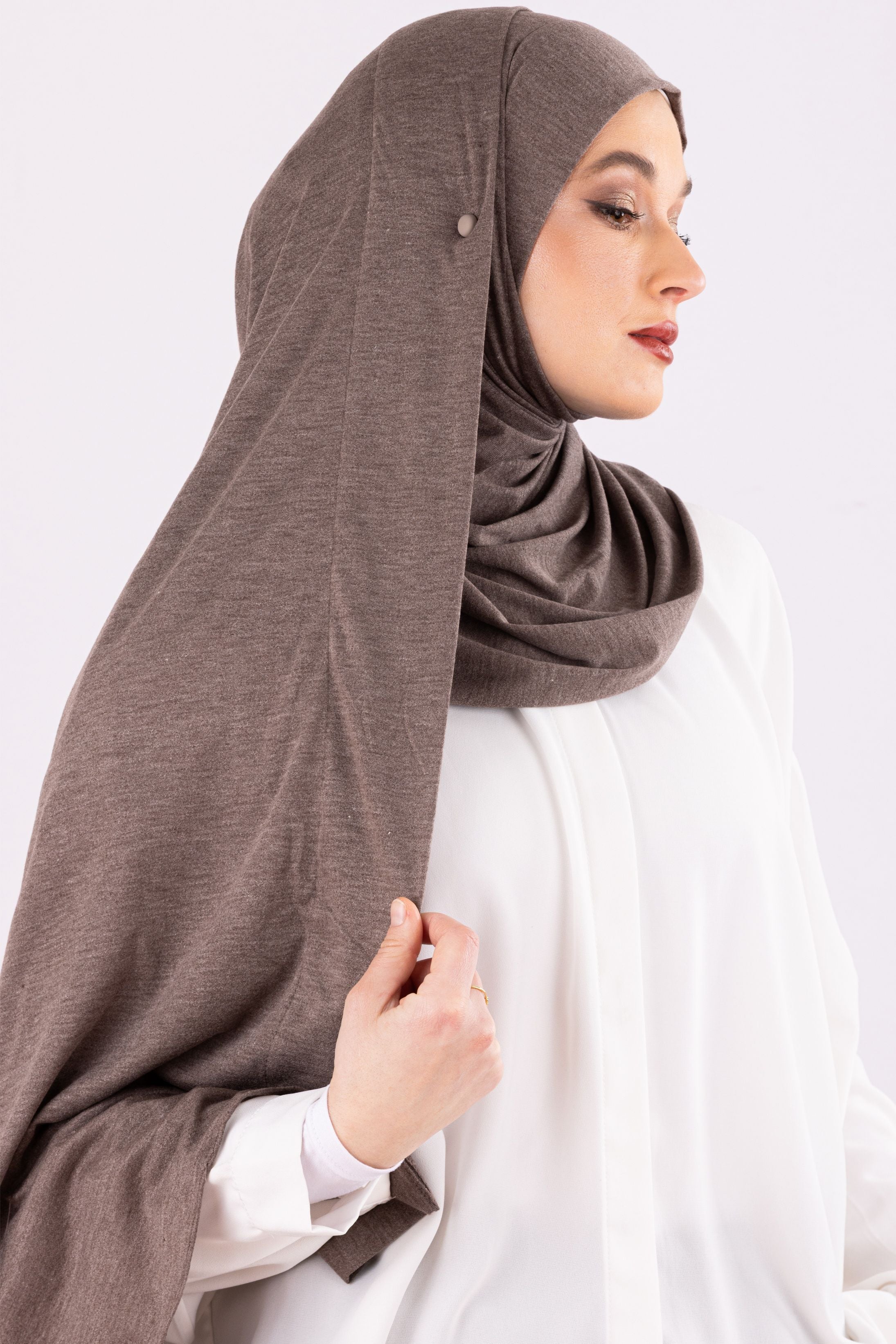 Easy To Wear Design | Moltte Signature Cotton | Dusty Rose Brown