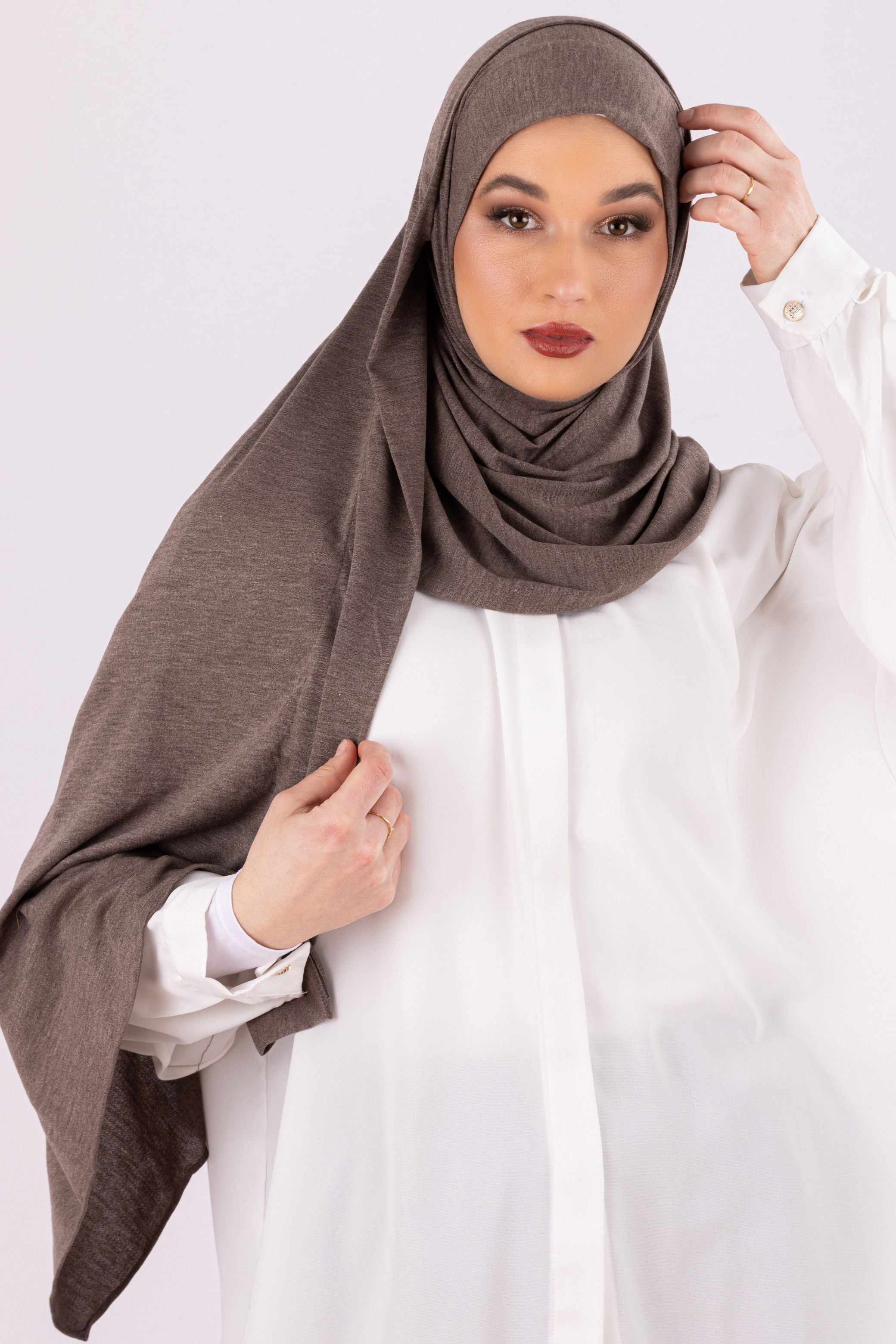 Easy To Wear Design | Moltte Signature Cotton | Dusty Rose Brown