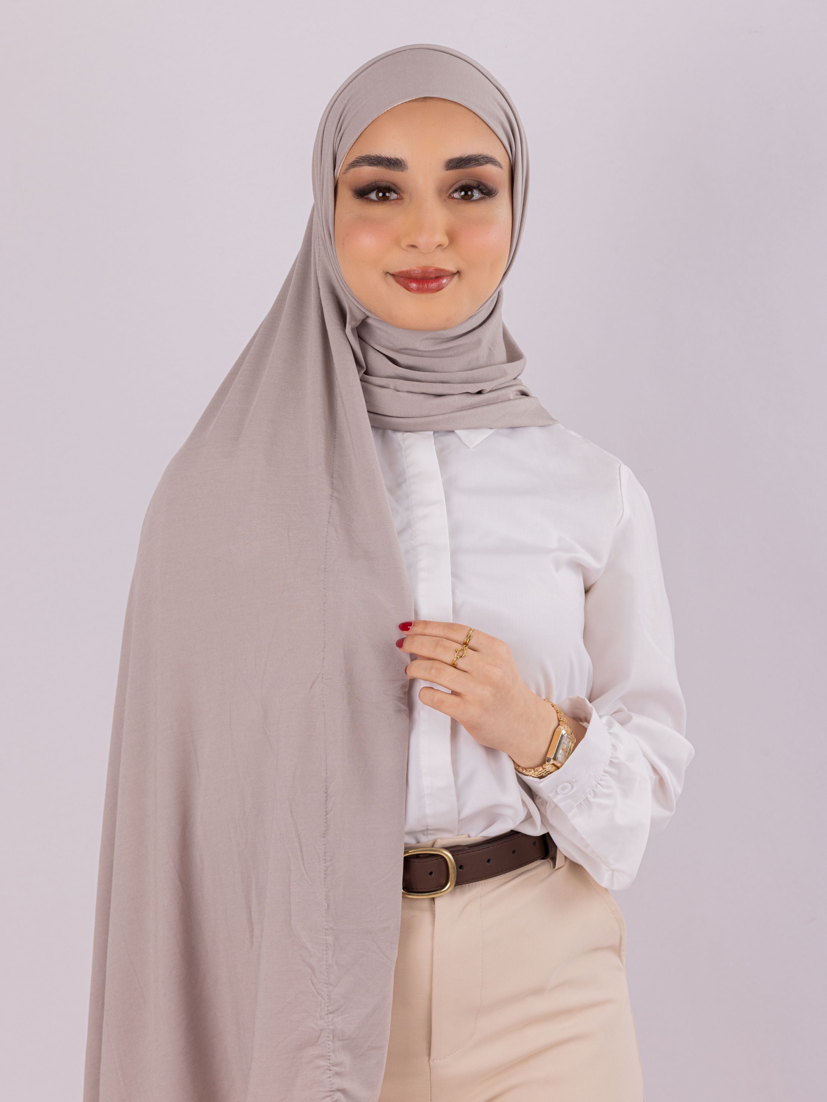 Easy To Wear Design | Spanish Cotton | Dusty Rose Beige