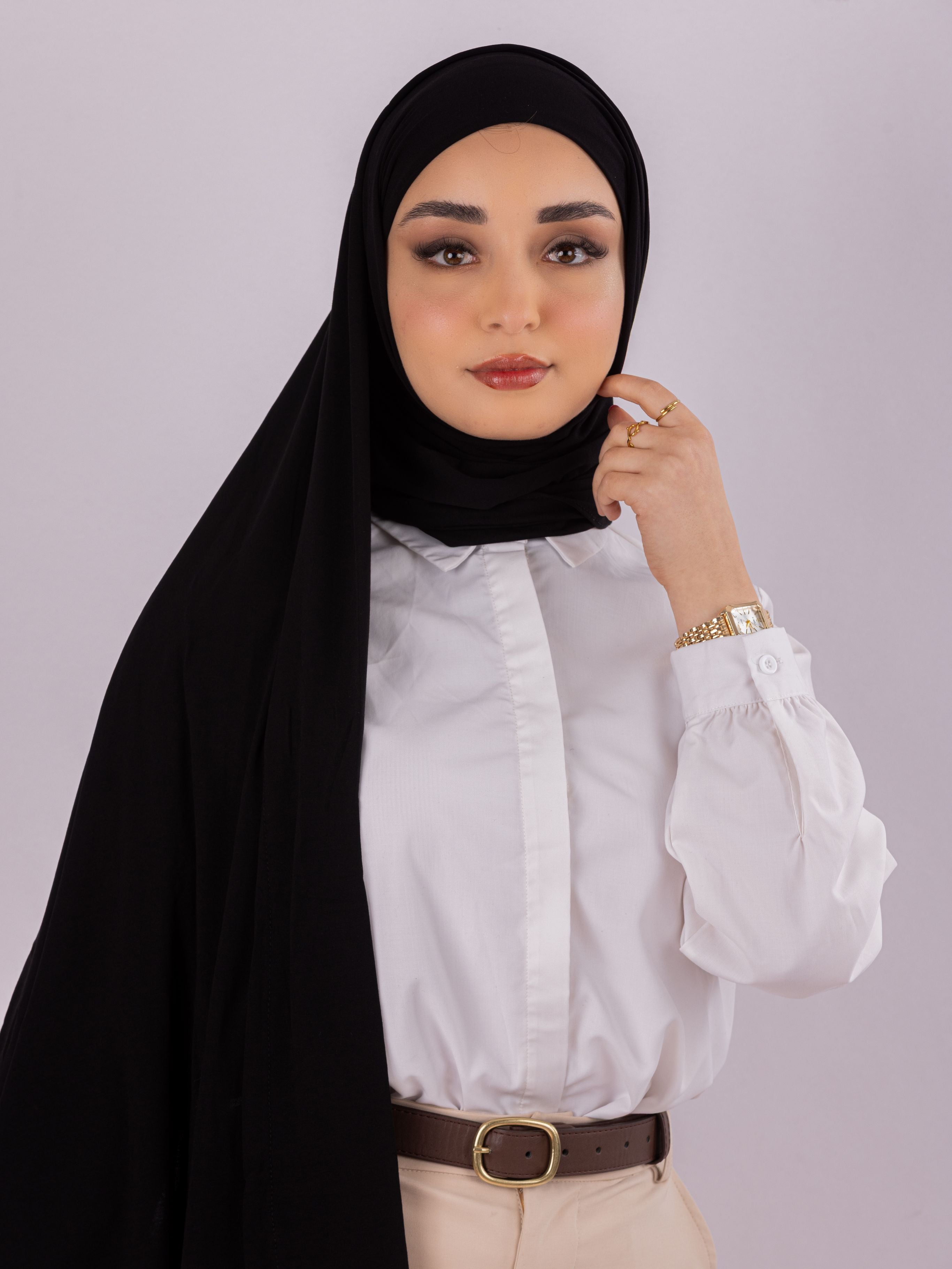 Easy To Wear Design | Spanish Cotton | Black