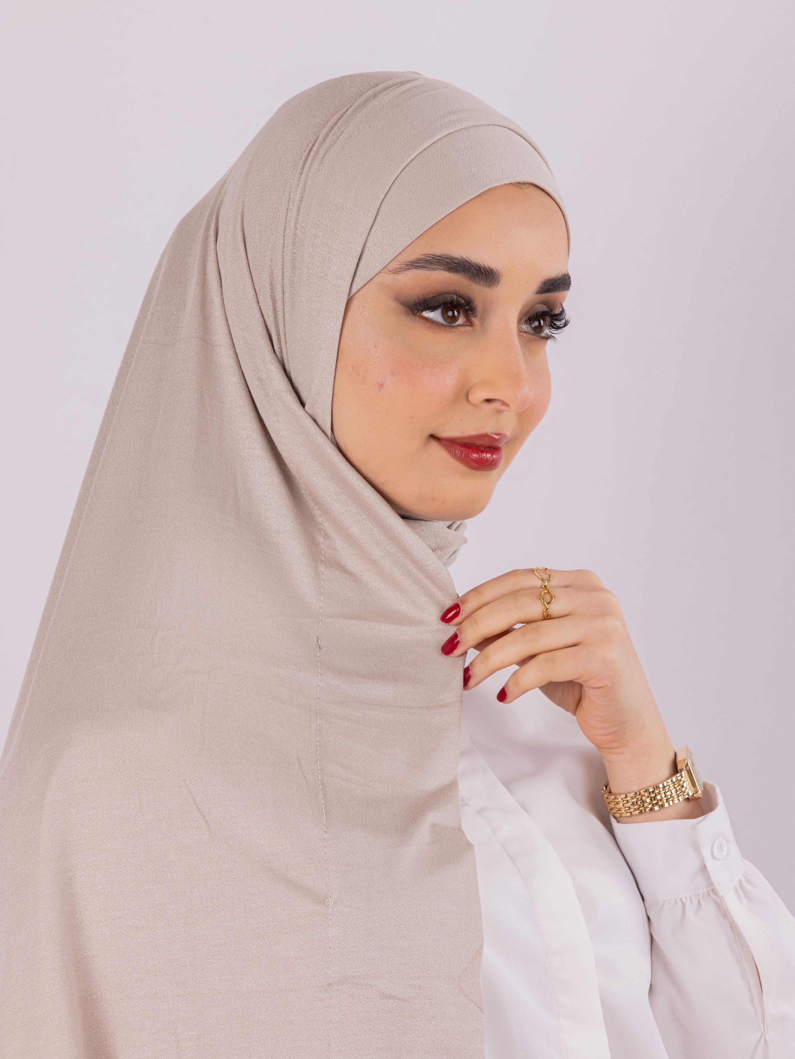 Easy To Wear Desgin | Italian Cotton | Soft Peachy Beige