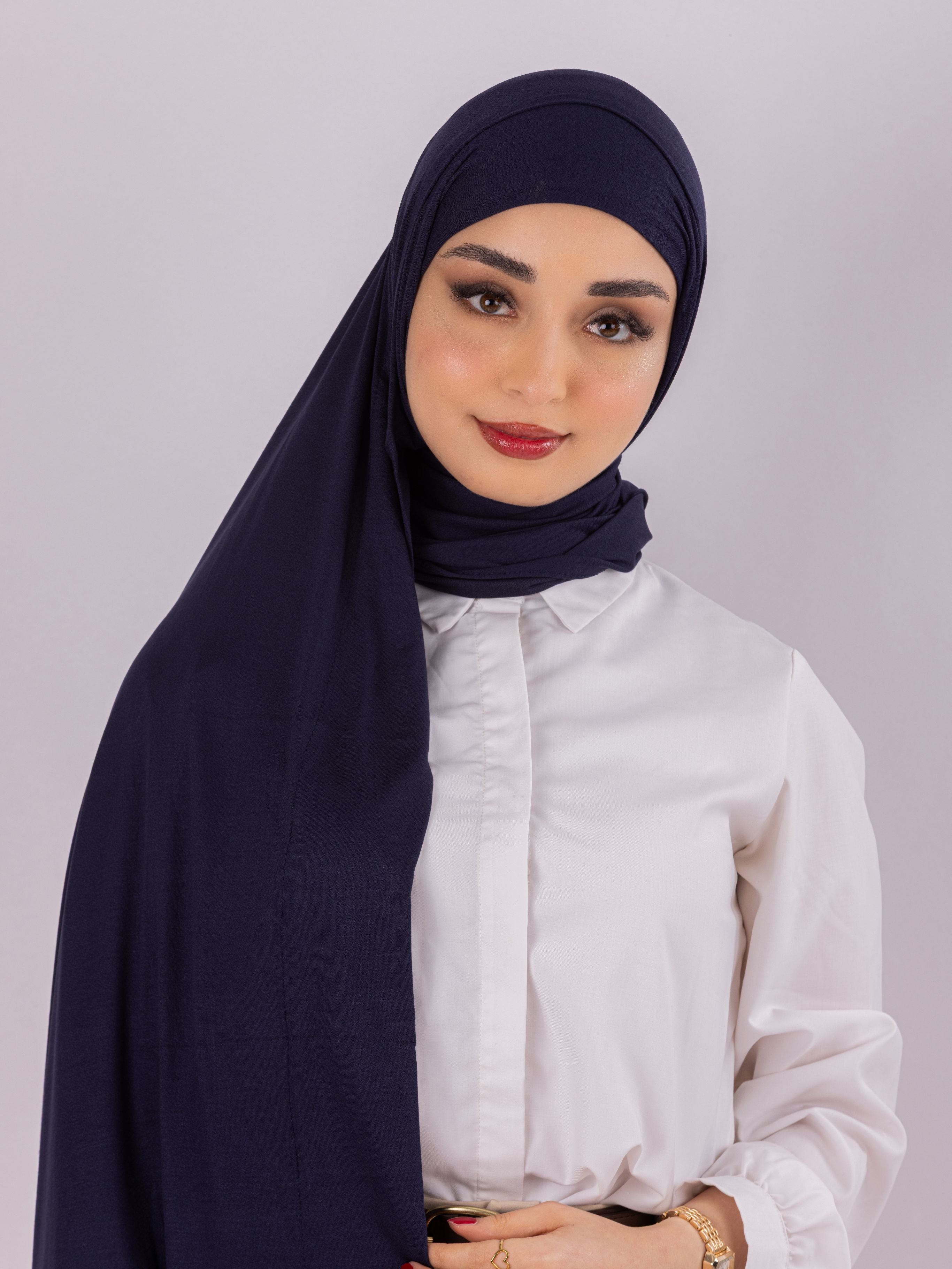 Easy To Wear Desgin | Italian Cotton | Navy Blue