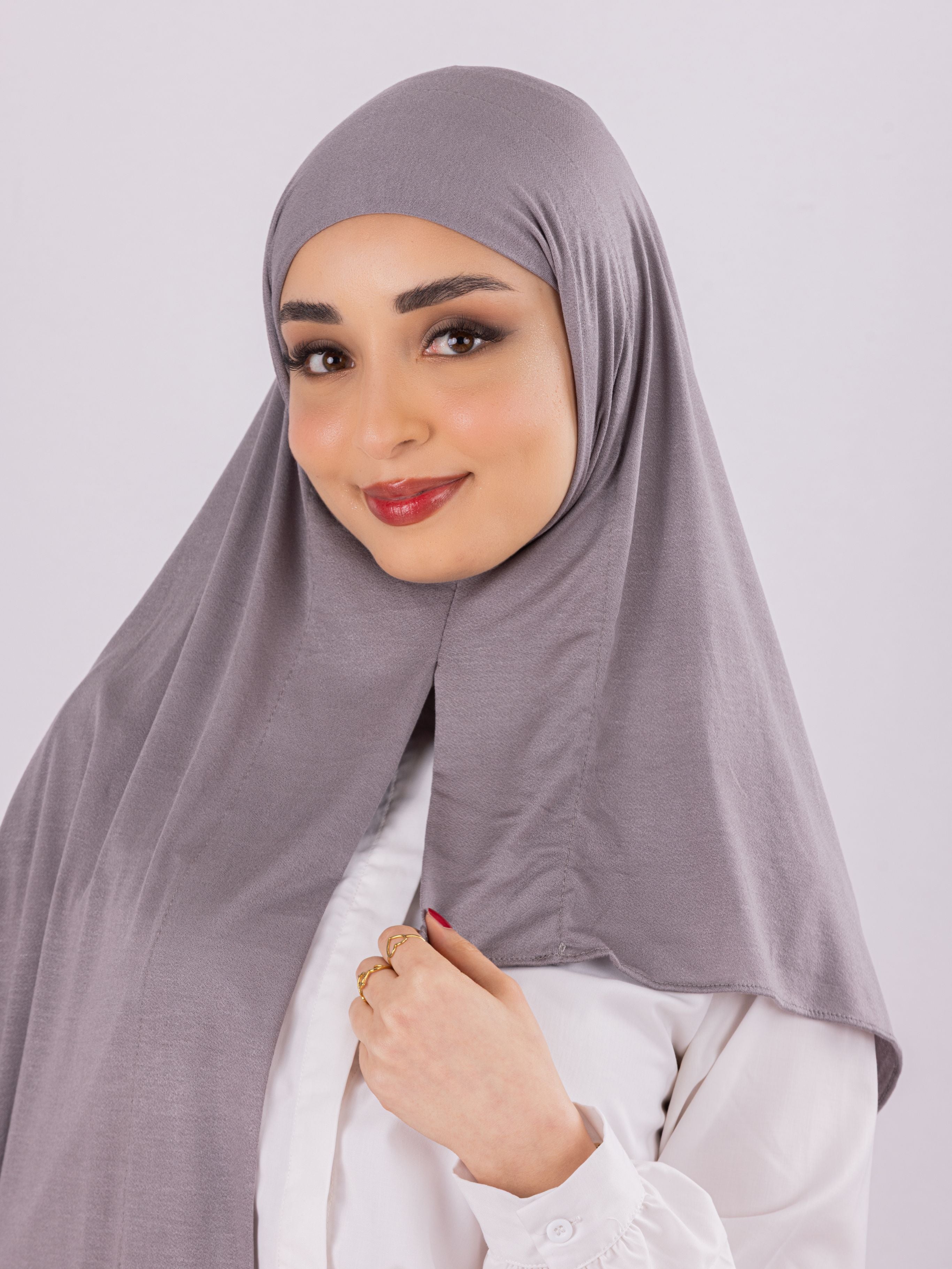 Easy To Wear Desgin | Italian Cotton | Lavender Gray