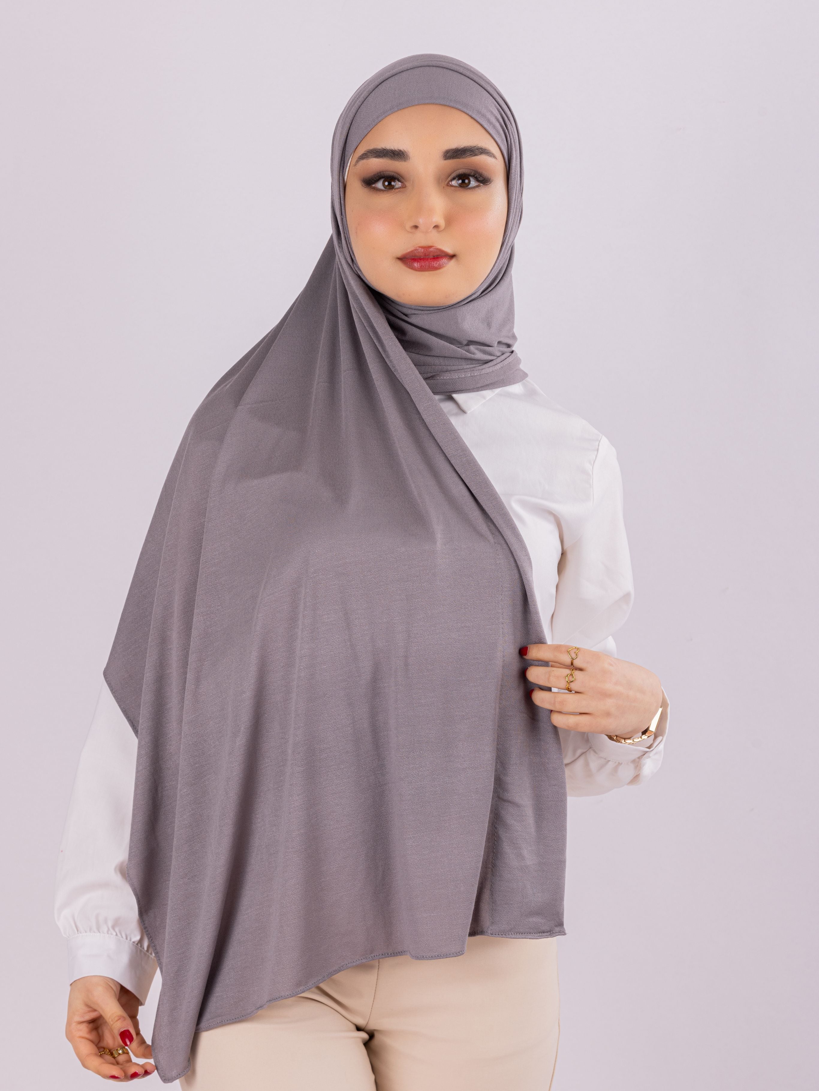 Easy To Wear Desgin | Italian Cotton | Lavender Gray