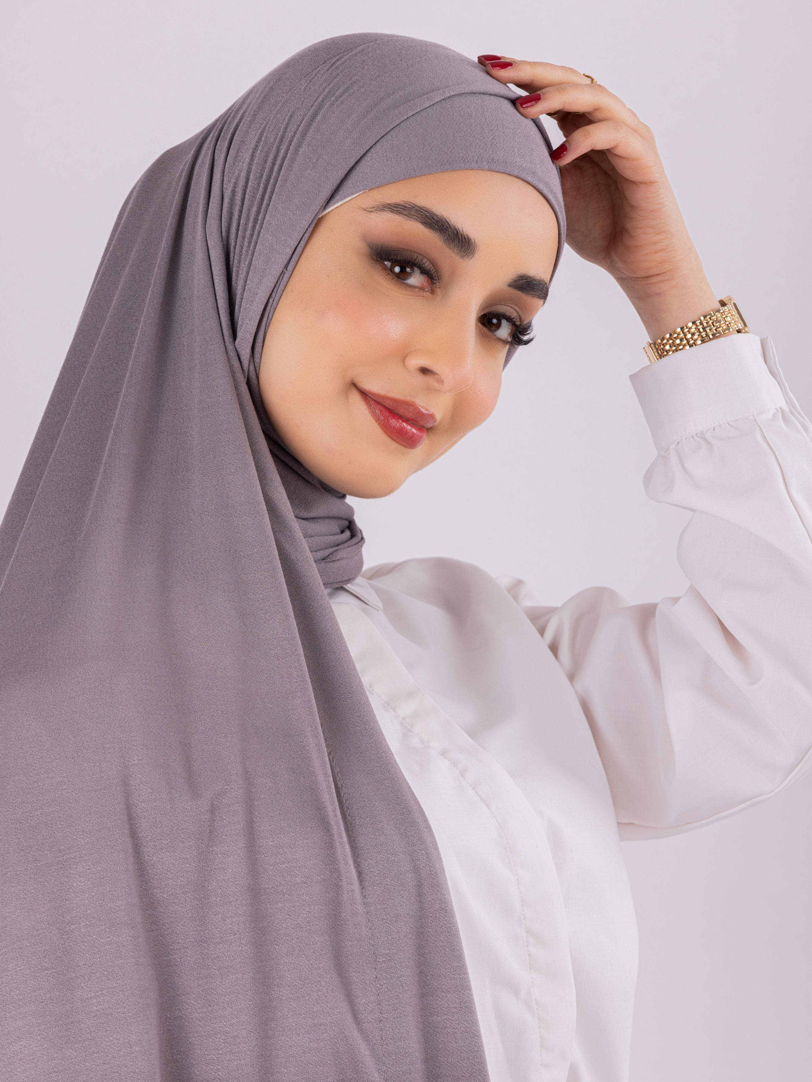 Easy To Wear Desgin | Italian Cotton | Lavender Gray