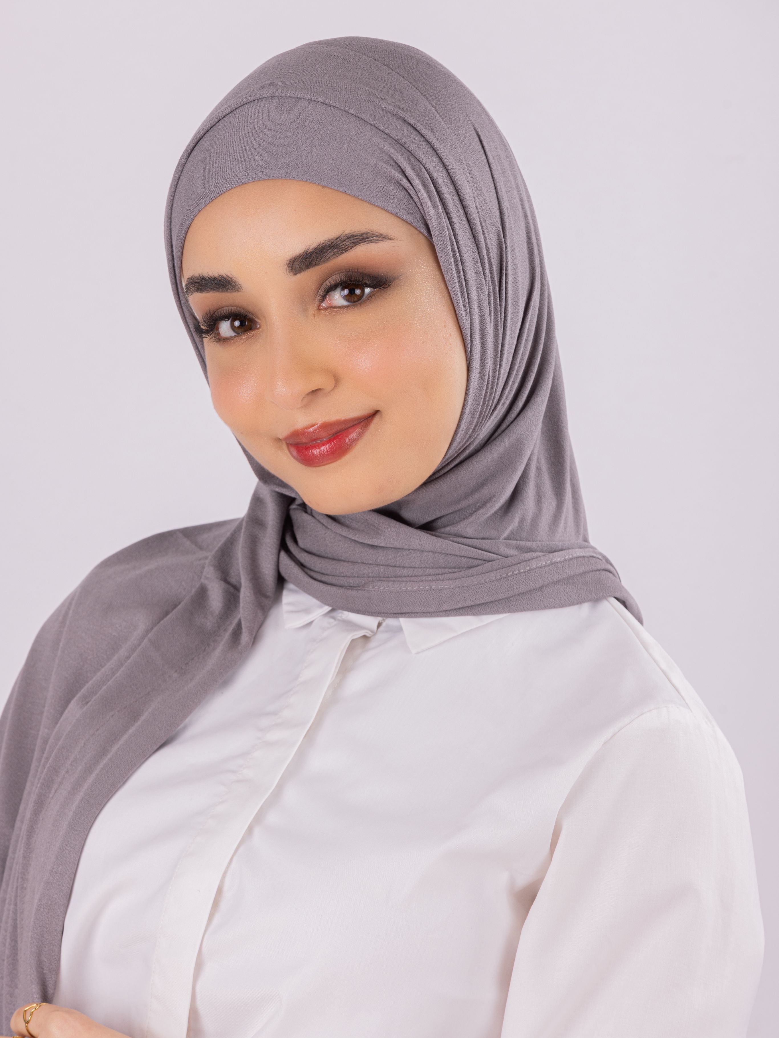 Easy To Wear Desgin | Italian Cotton | Lavender Gray