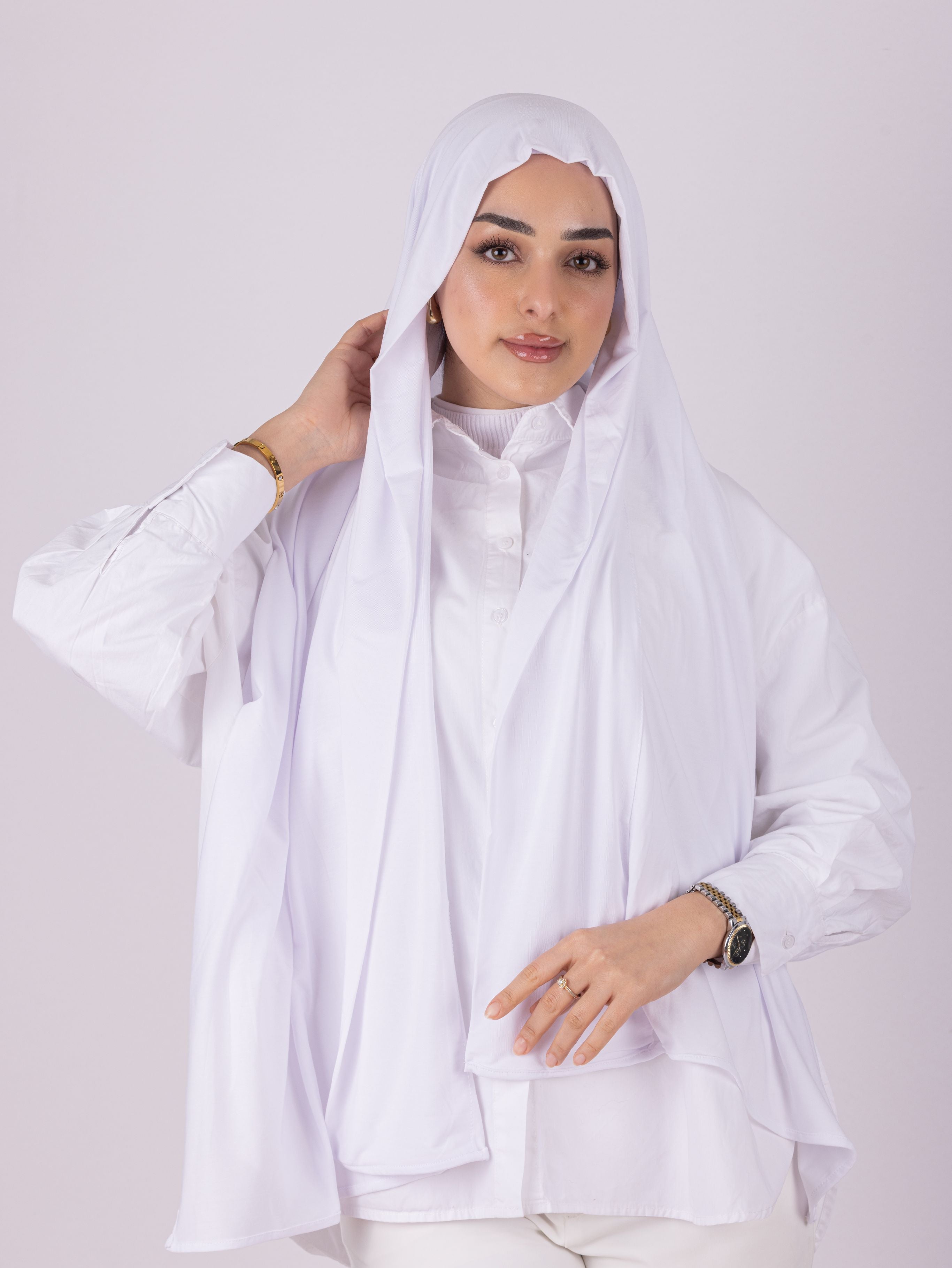 Plain Design | Spanish Cotton | White