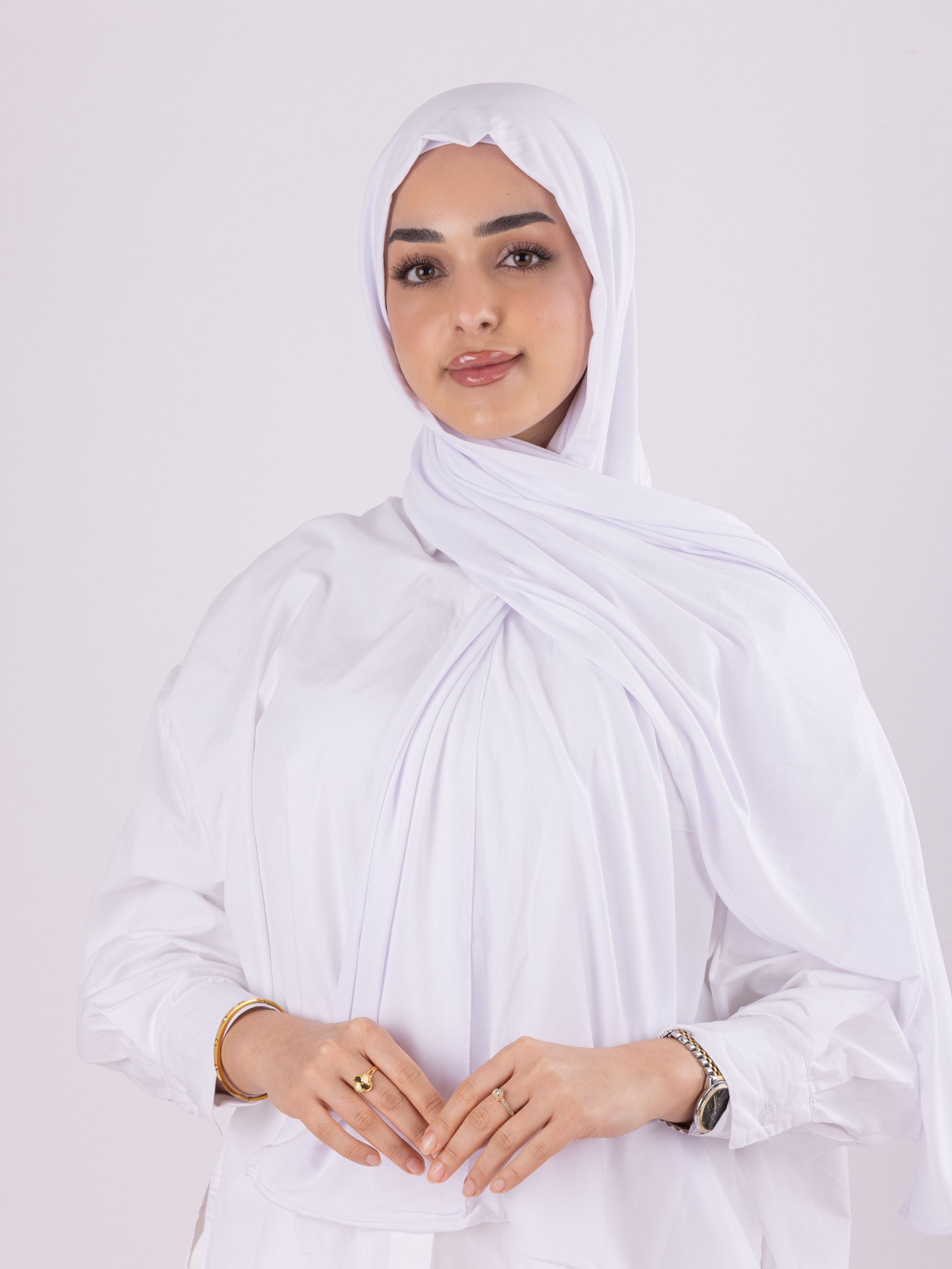 Plain Design | Spanish Cotton | White