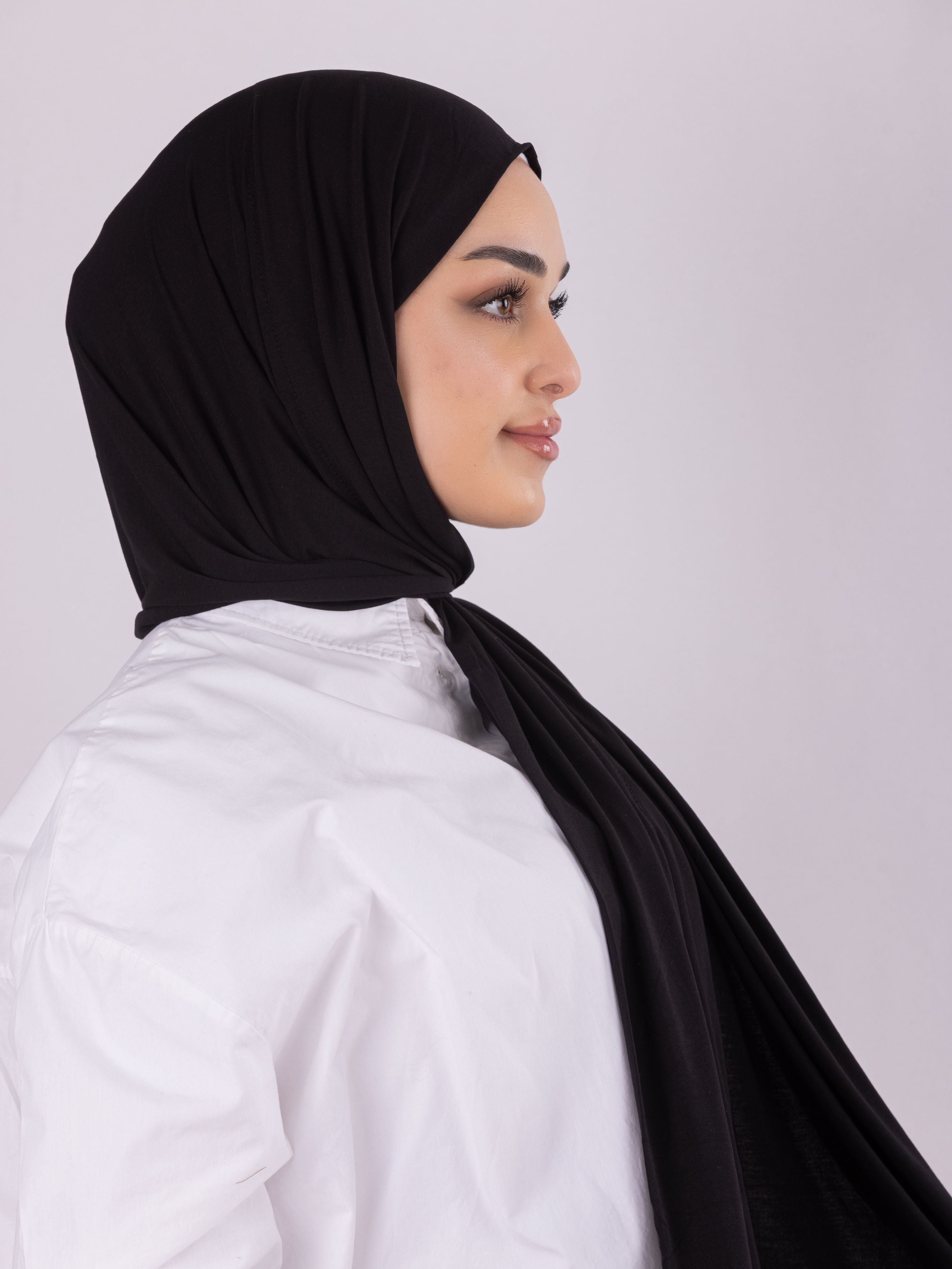 Plain Design | Spanish Cotton | Black