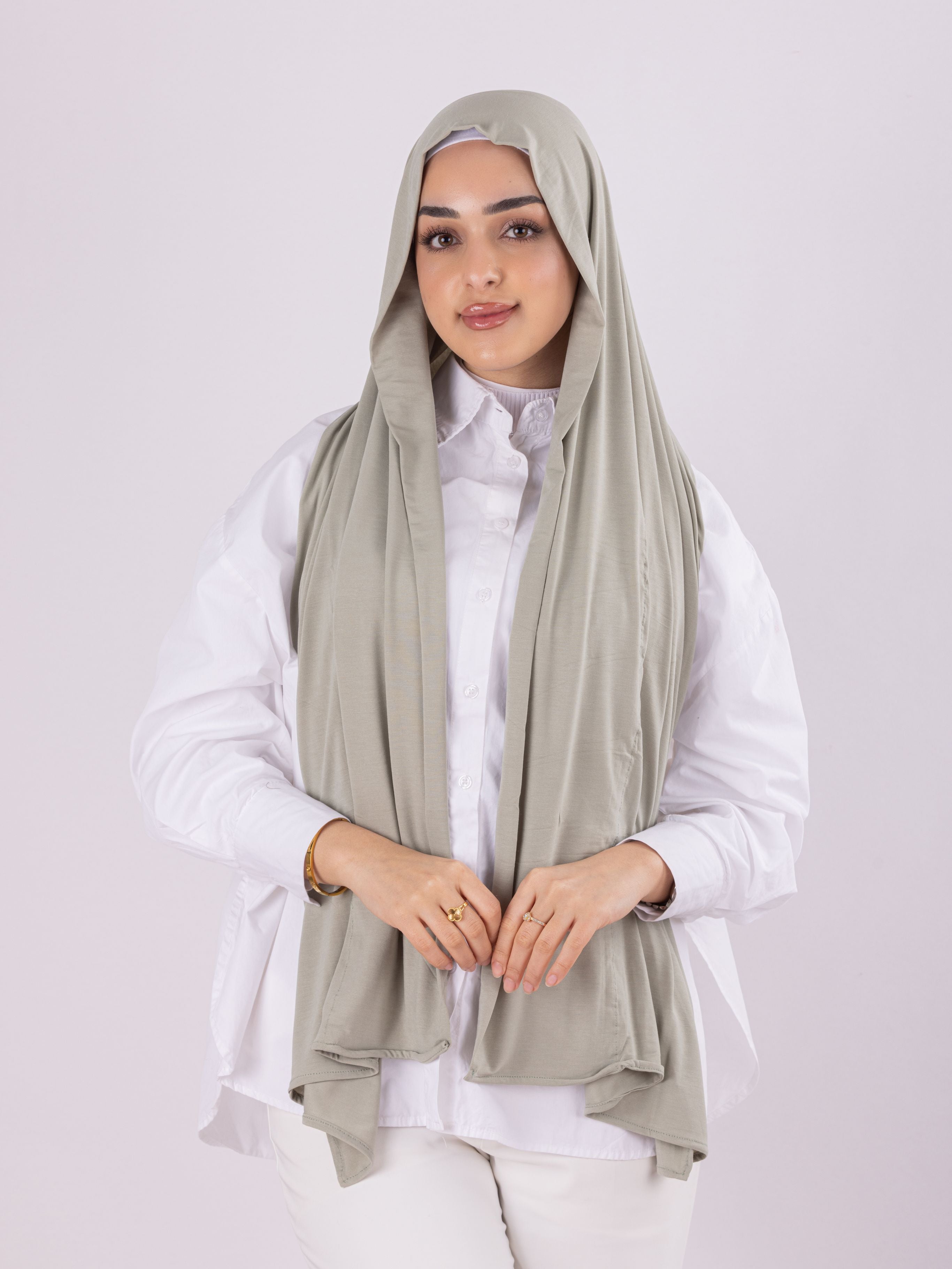 Plain Design | Spanish Cotton | Moss Gray