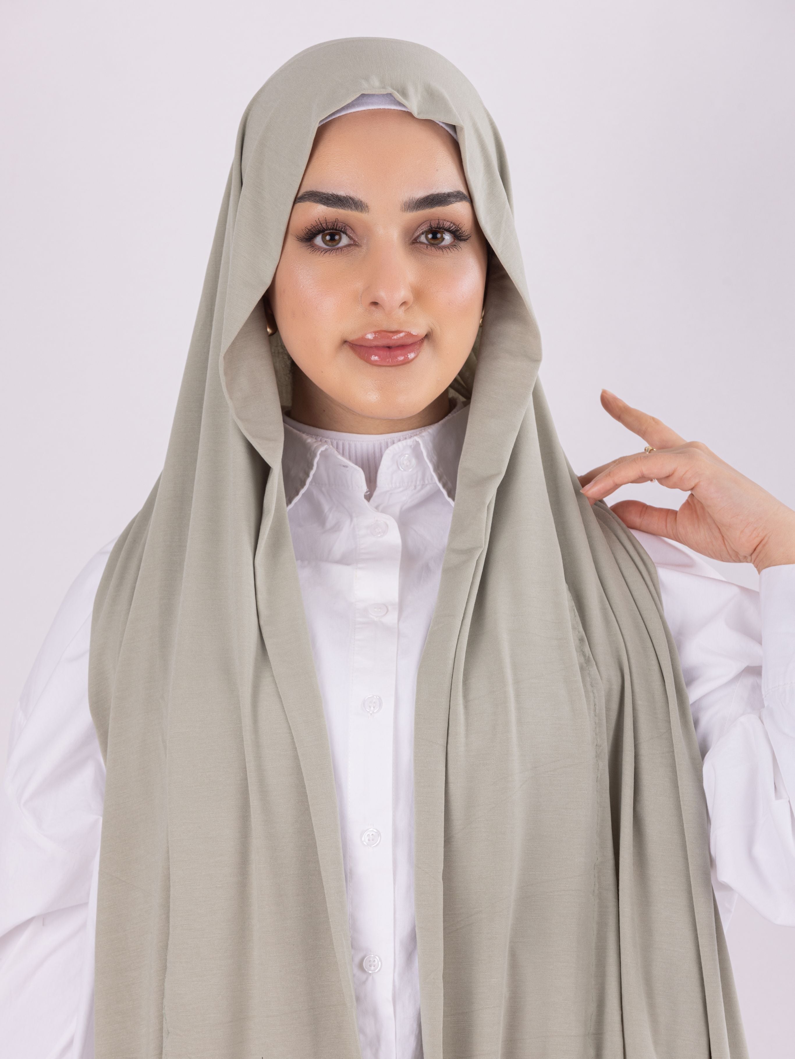 Plain Design | Spanish Cotton | Moss Gray
