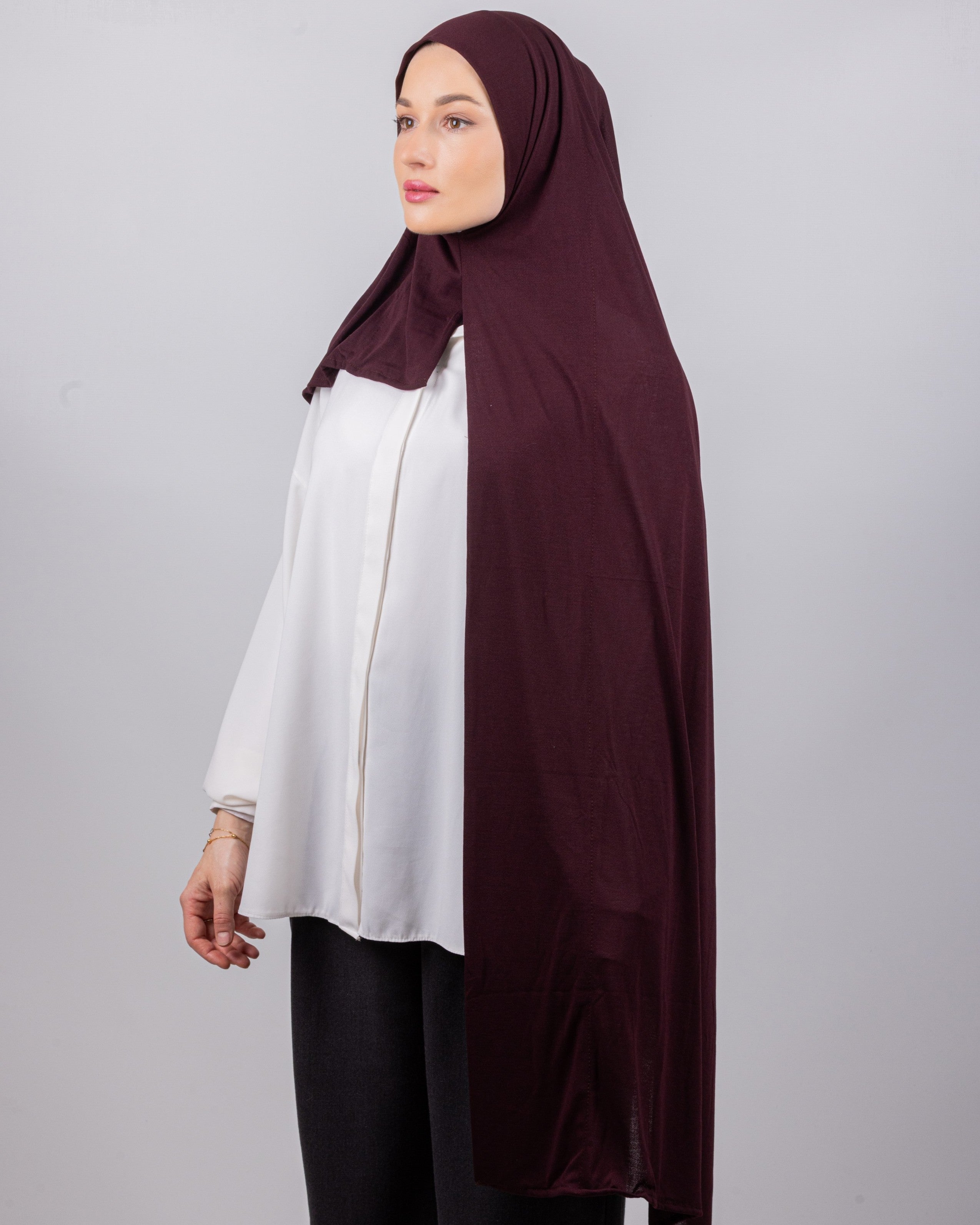 Easy To Wear Desgin | Moltte Signature Cotton | Burgundy