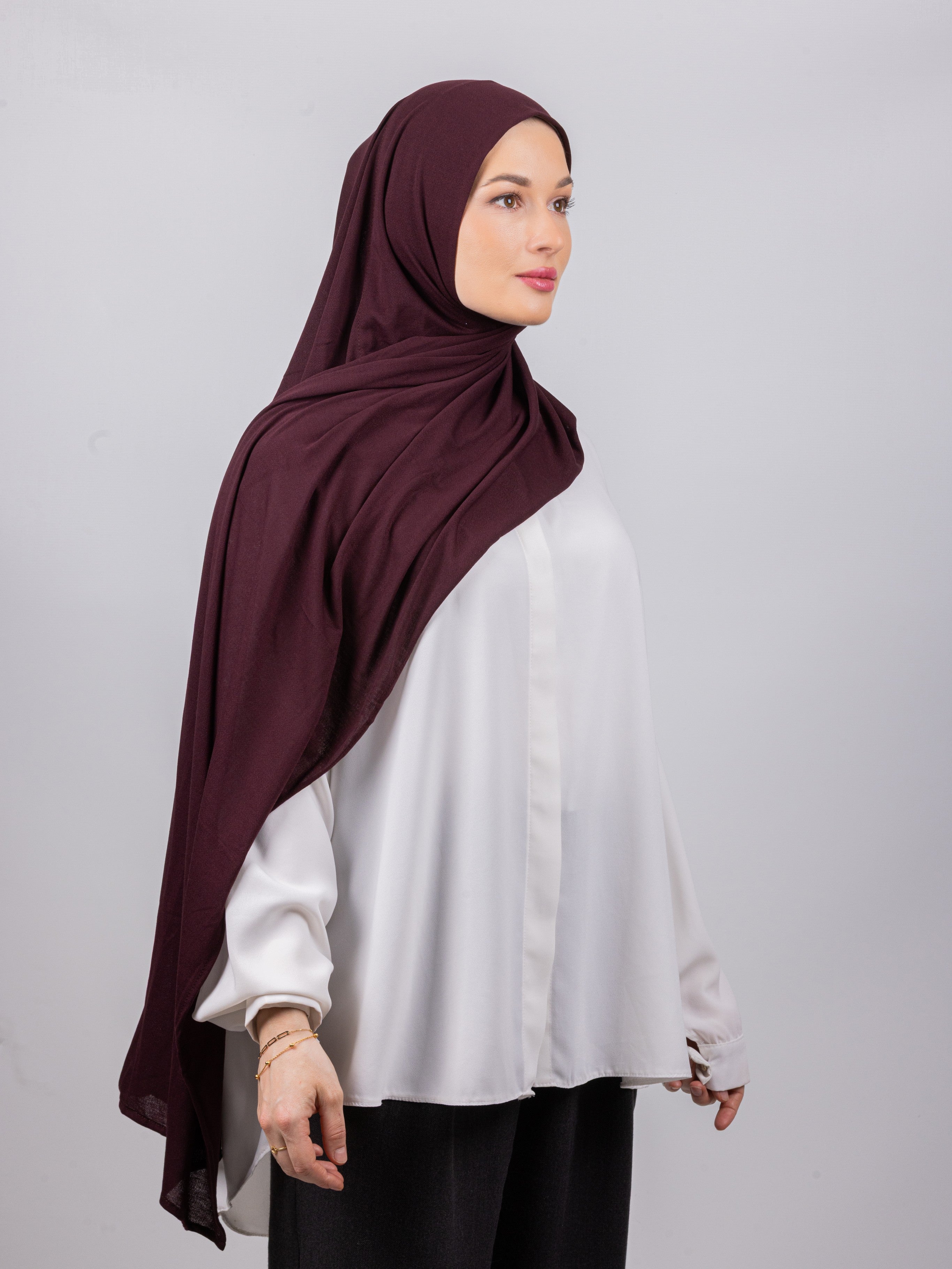 Easy To Wear Desgin | Moltte Signature Cotton | Burgundy