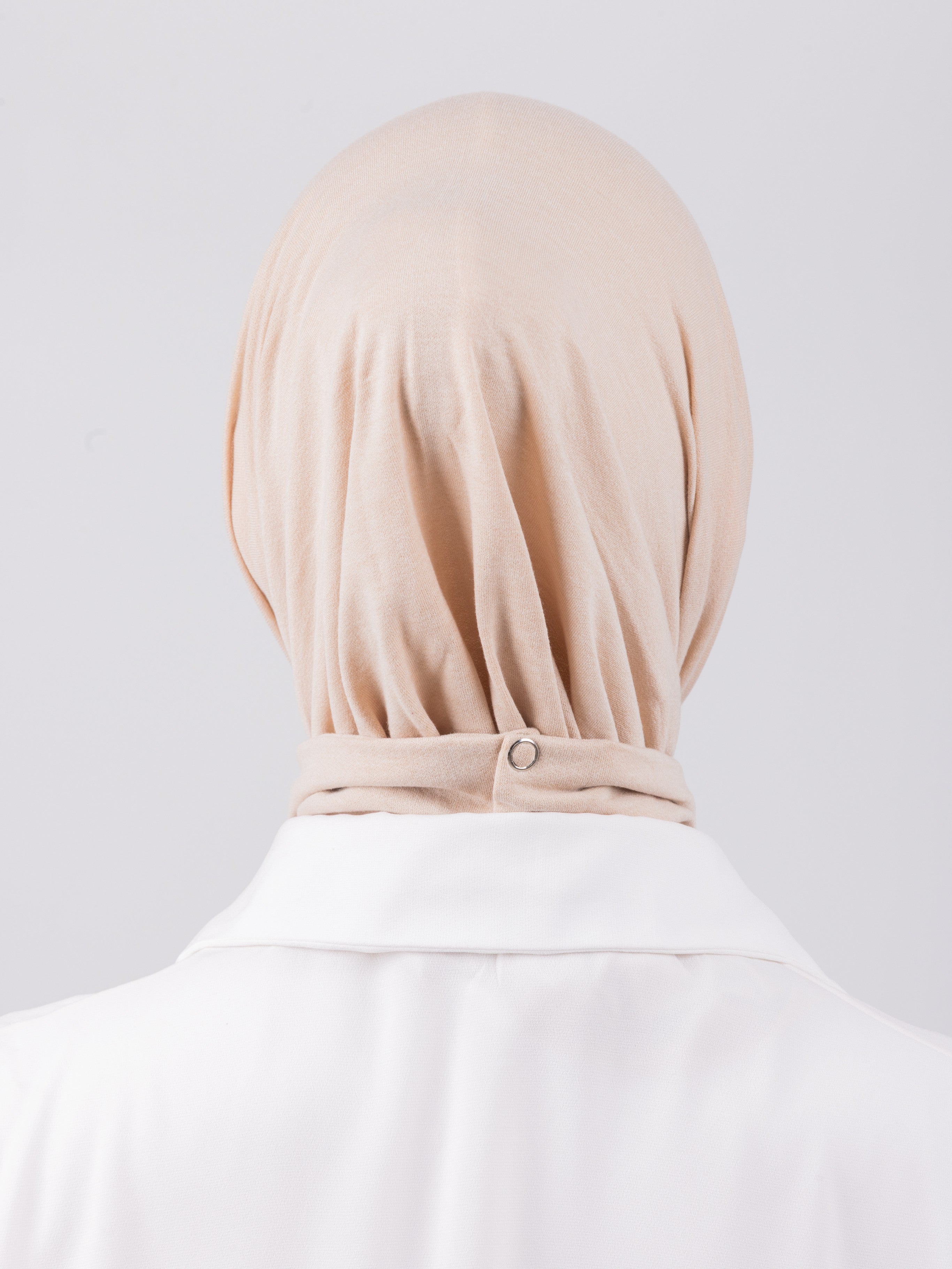 TriLock™ Hijab | Moltte Signature Cotton | Pale Beige