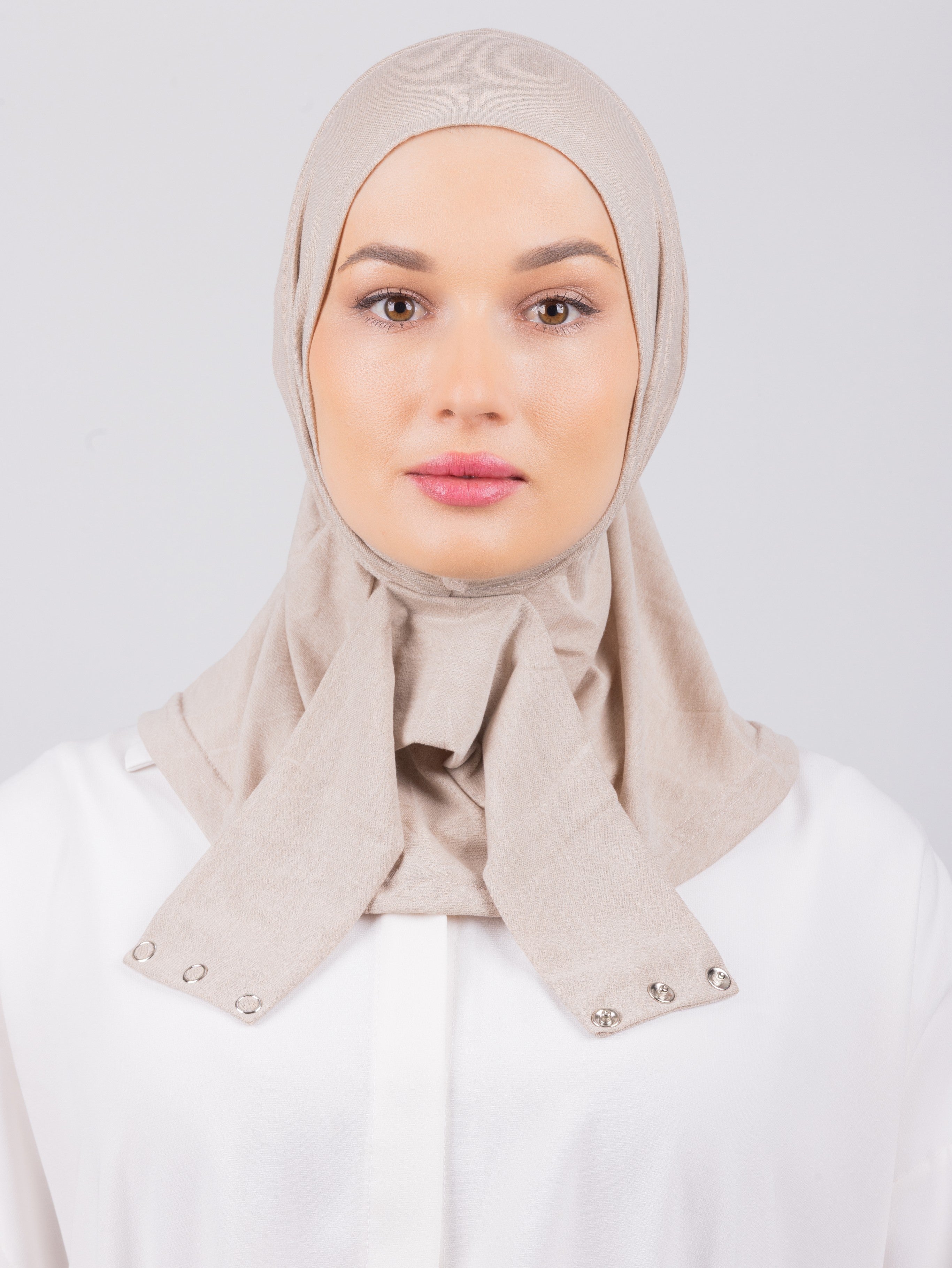 TriLock™ Hijab | Moltte Signature Cotton | Rose Taupe