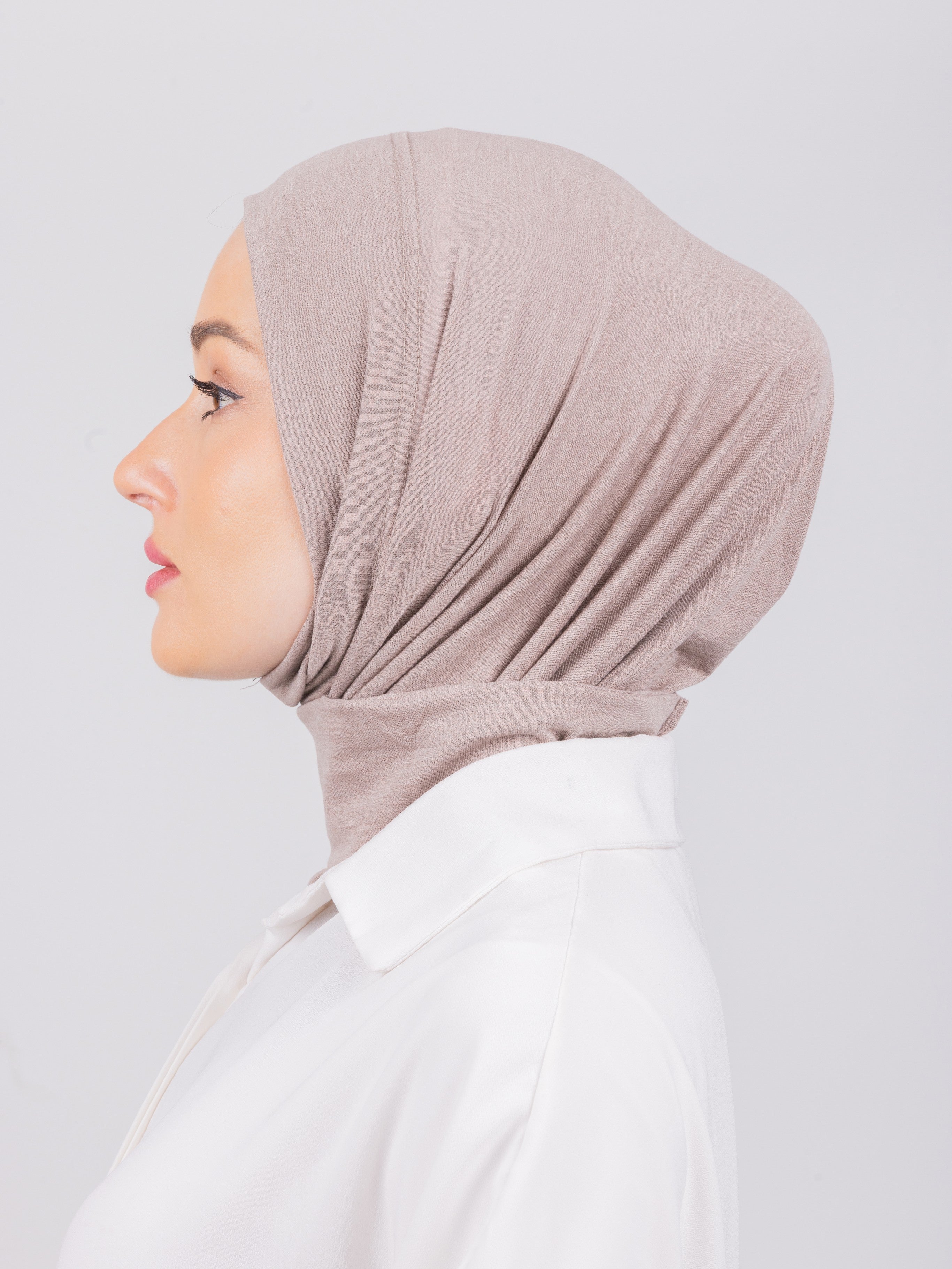 TriLock™ Hijab | Moltte Signature Cotton | Dusty Rose