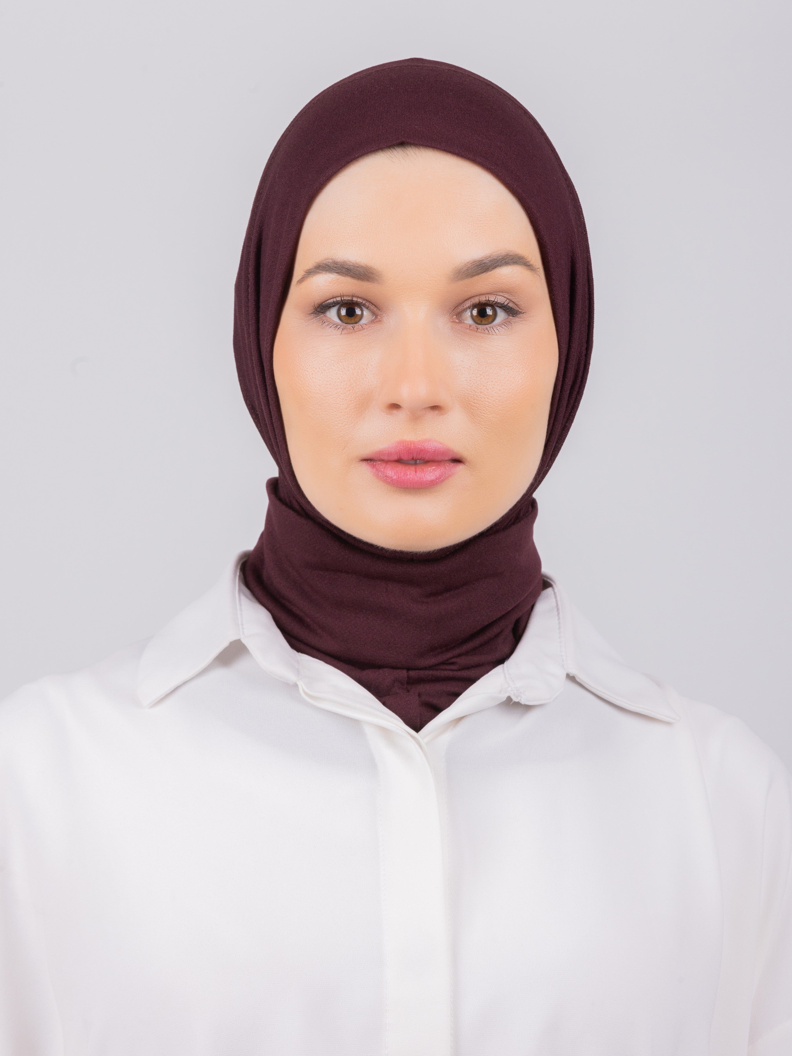 TriLock™ Hijab | Moltte Signature Cotton | Burgundy