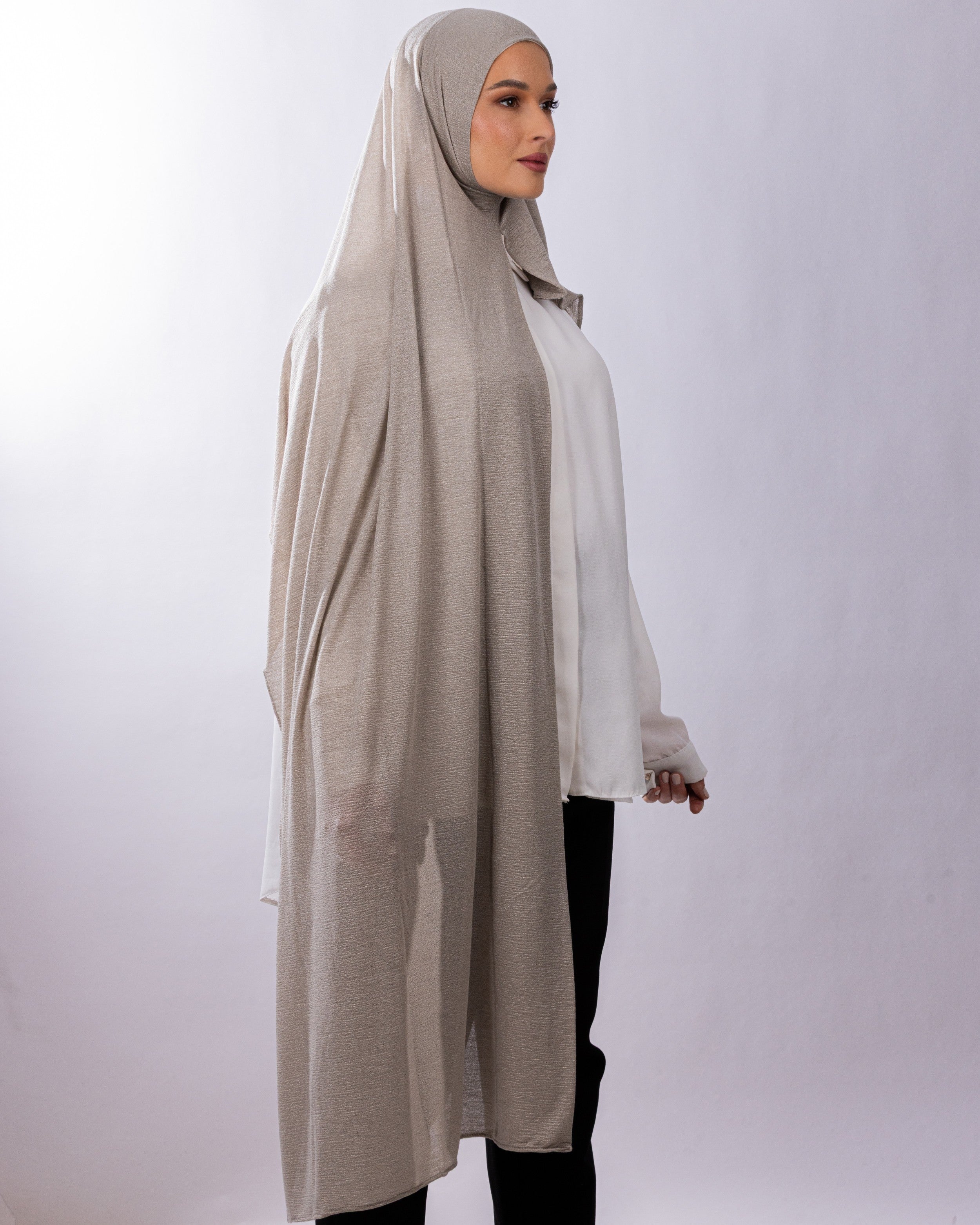Easy To Wear Design | Malaysian Crush Cotton | Mink