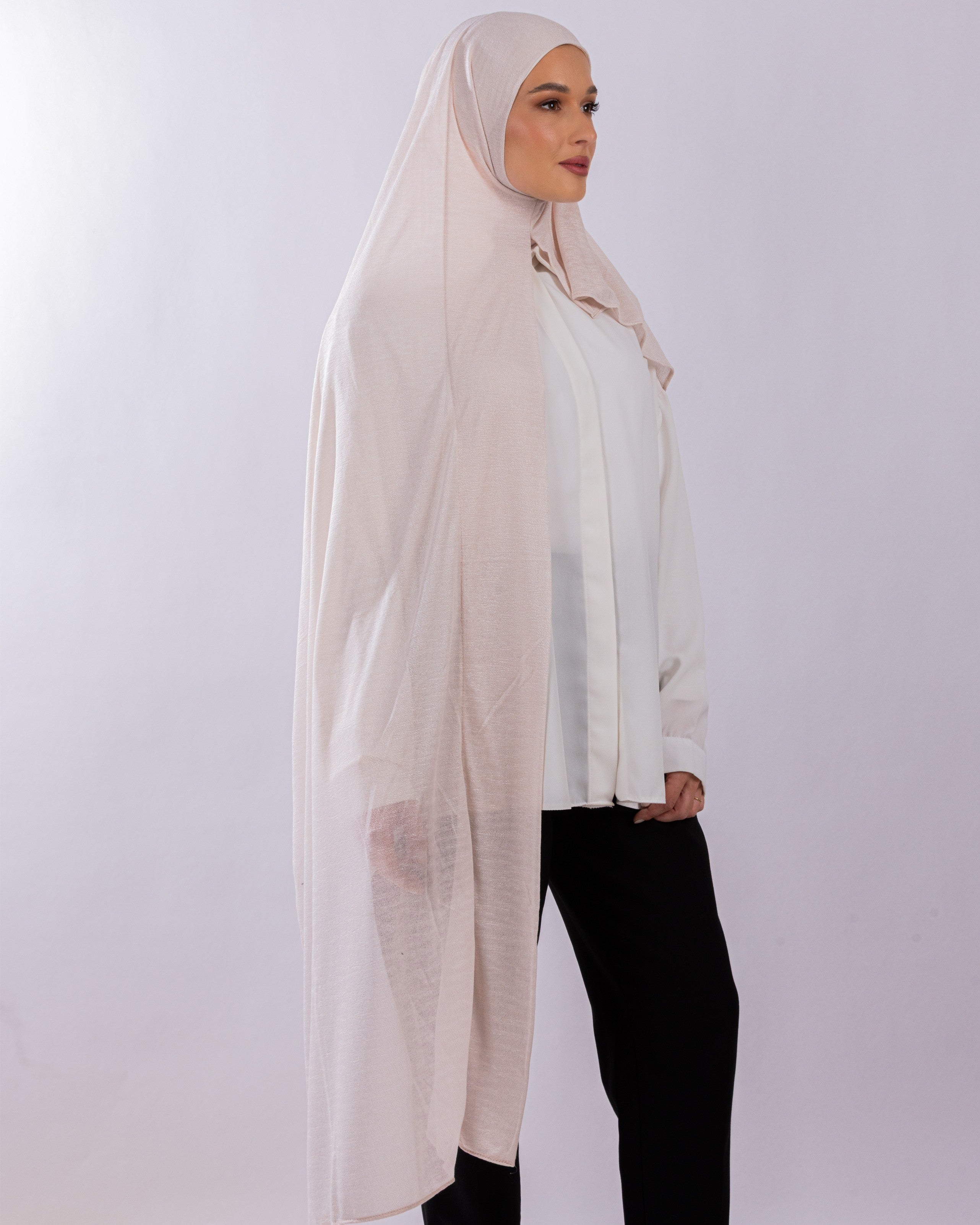 Easy To Wear Design | Malaysian Crush Cotton | Dusty Pink