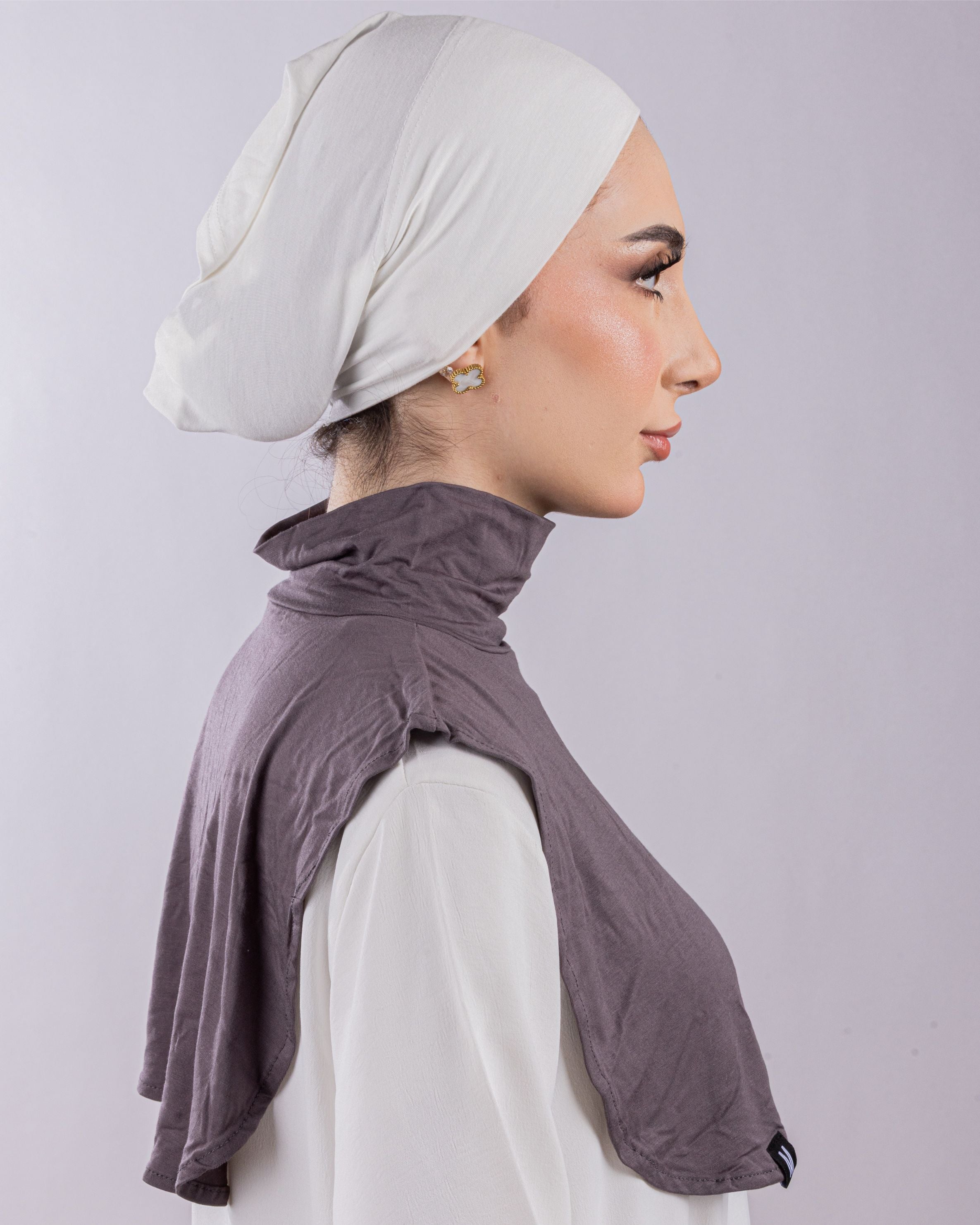 Half Top Collar | Ash Plum