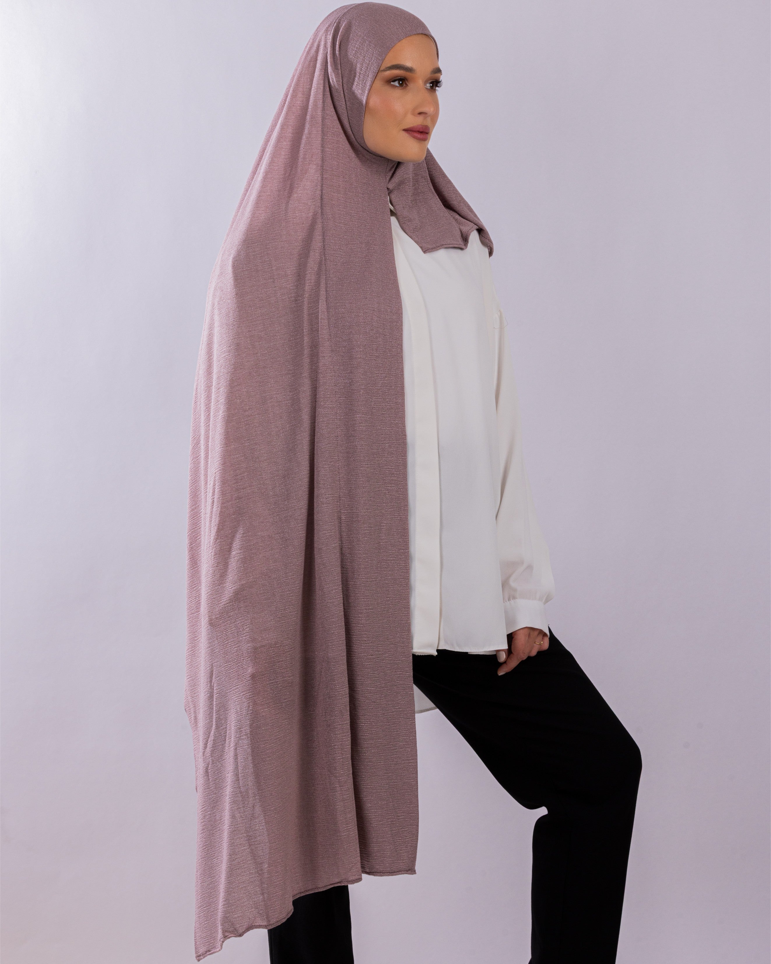 Easy To Wear Design | Malaysian Crush Cotton | Vintage Mauve