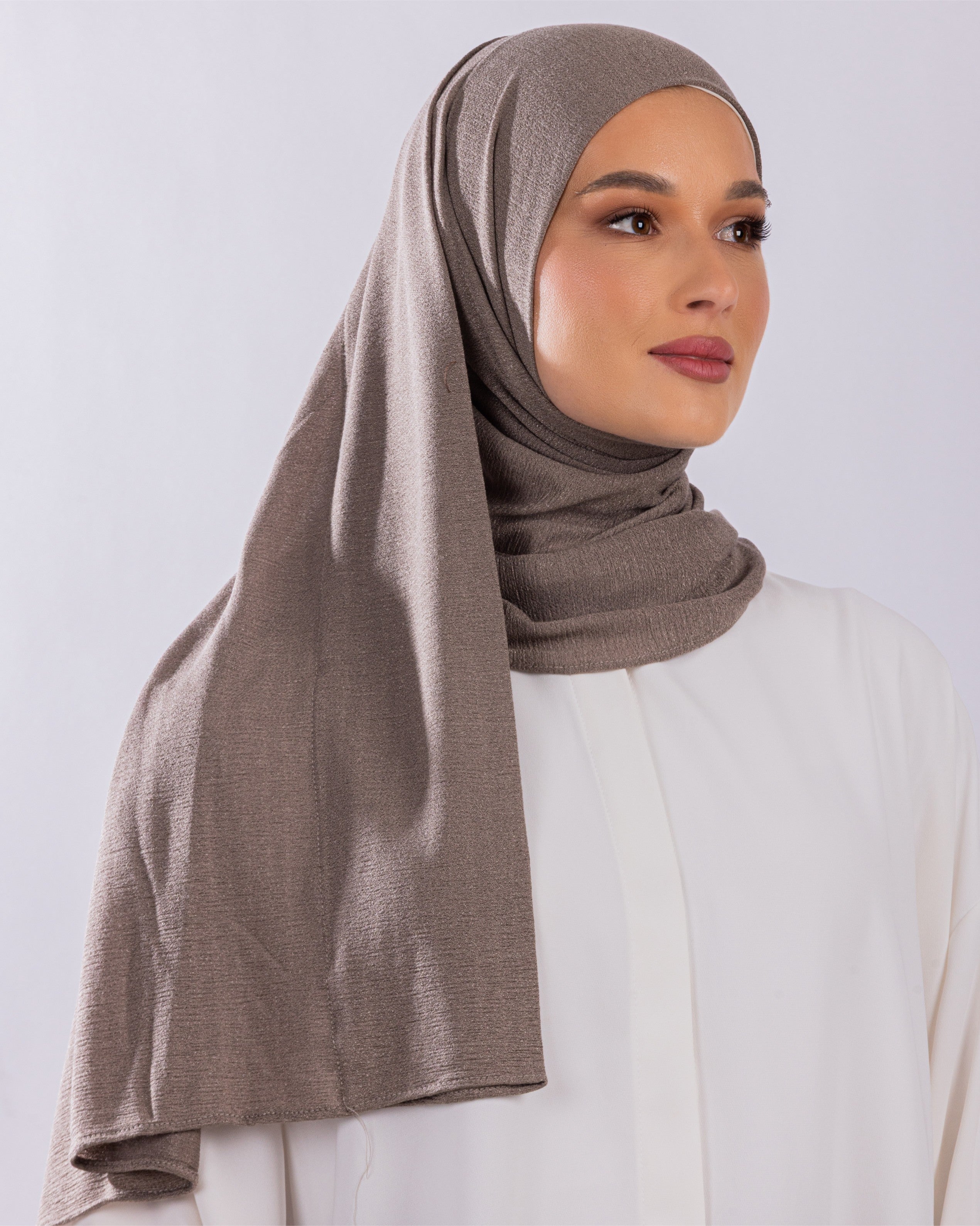 Easy To Wear Design | Malaysian Crush Cotton | Coffee Taupe