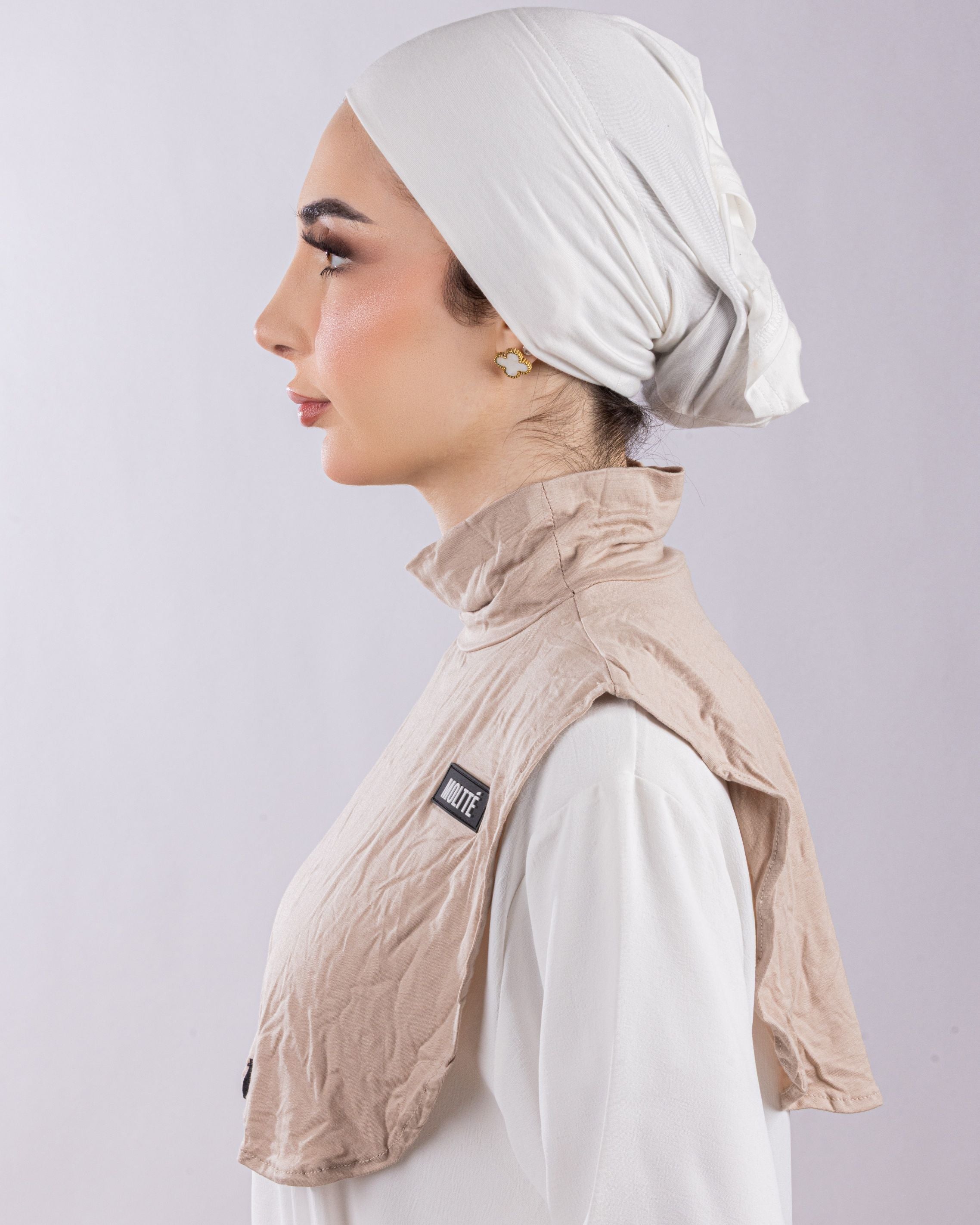 Half Top Collar | Blush Beige