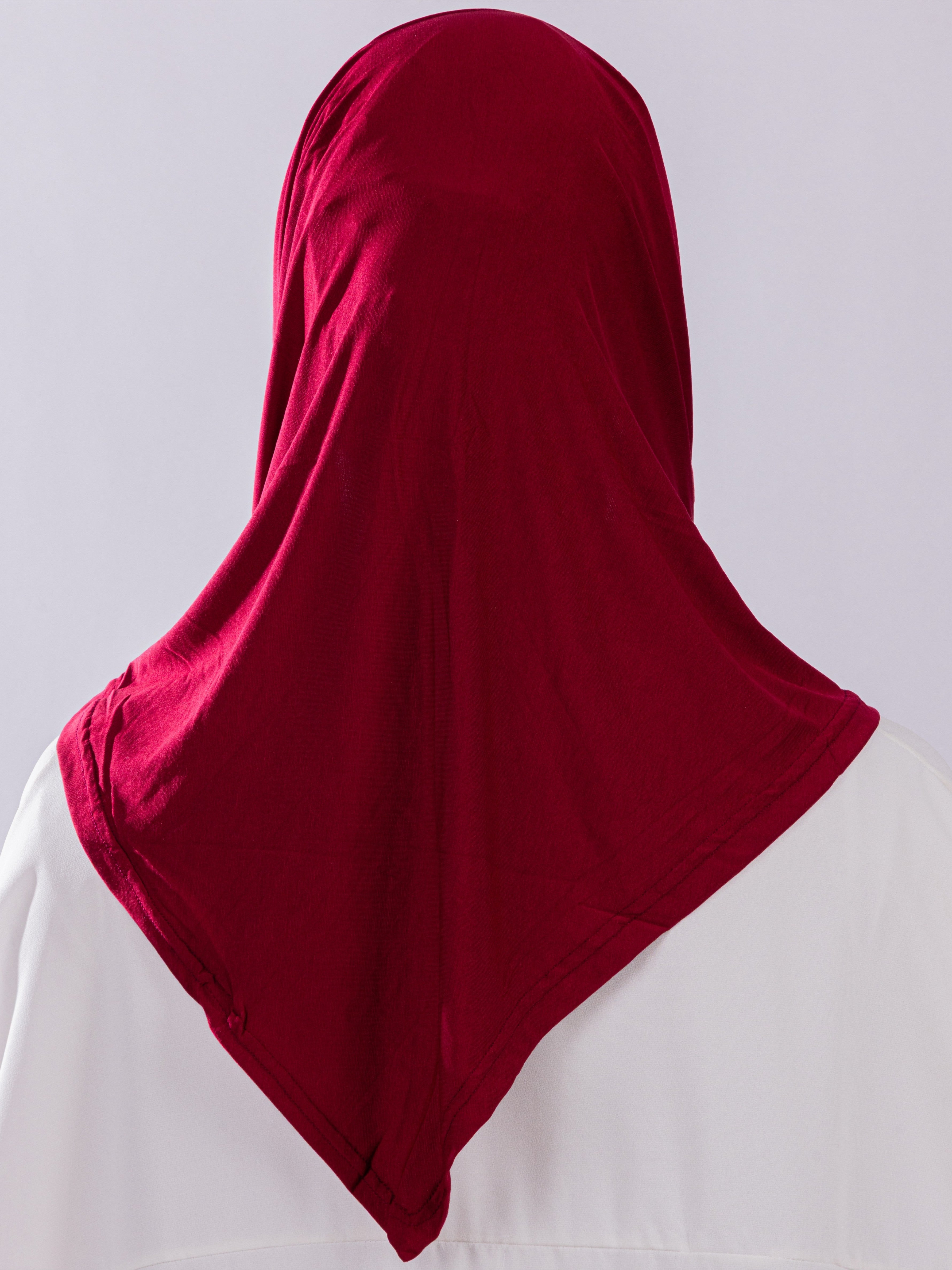 Triangular Design | Spanish Cotton | Burgundy