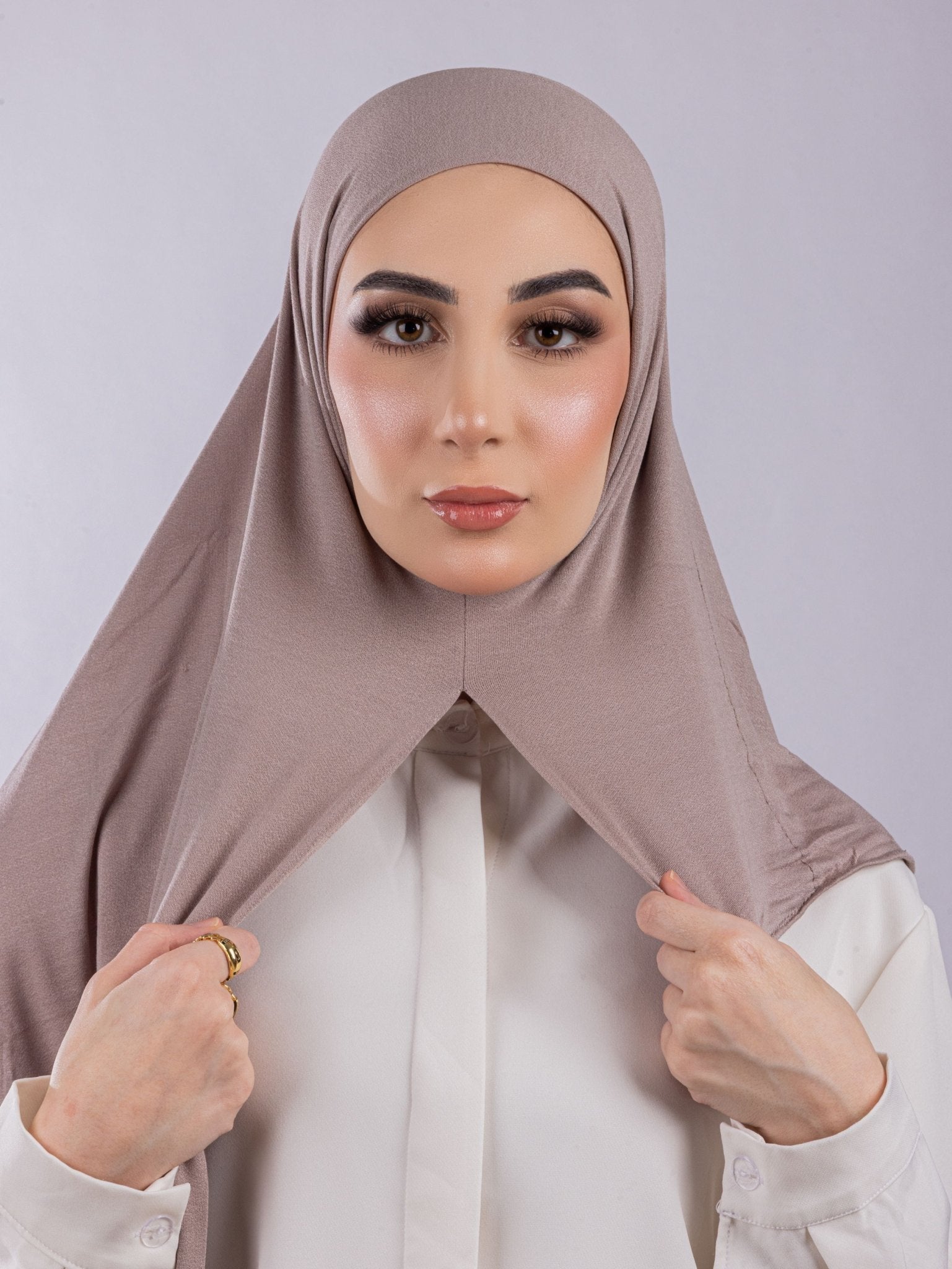Easy To Wear Desgin | Italian Cotton | Pale Rosewood - MOLTTE