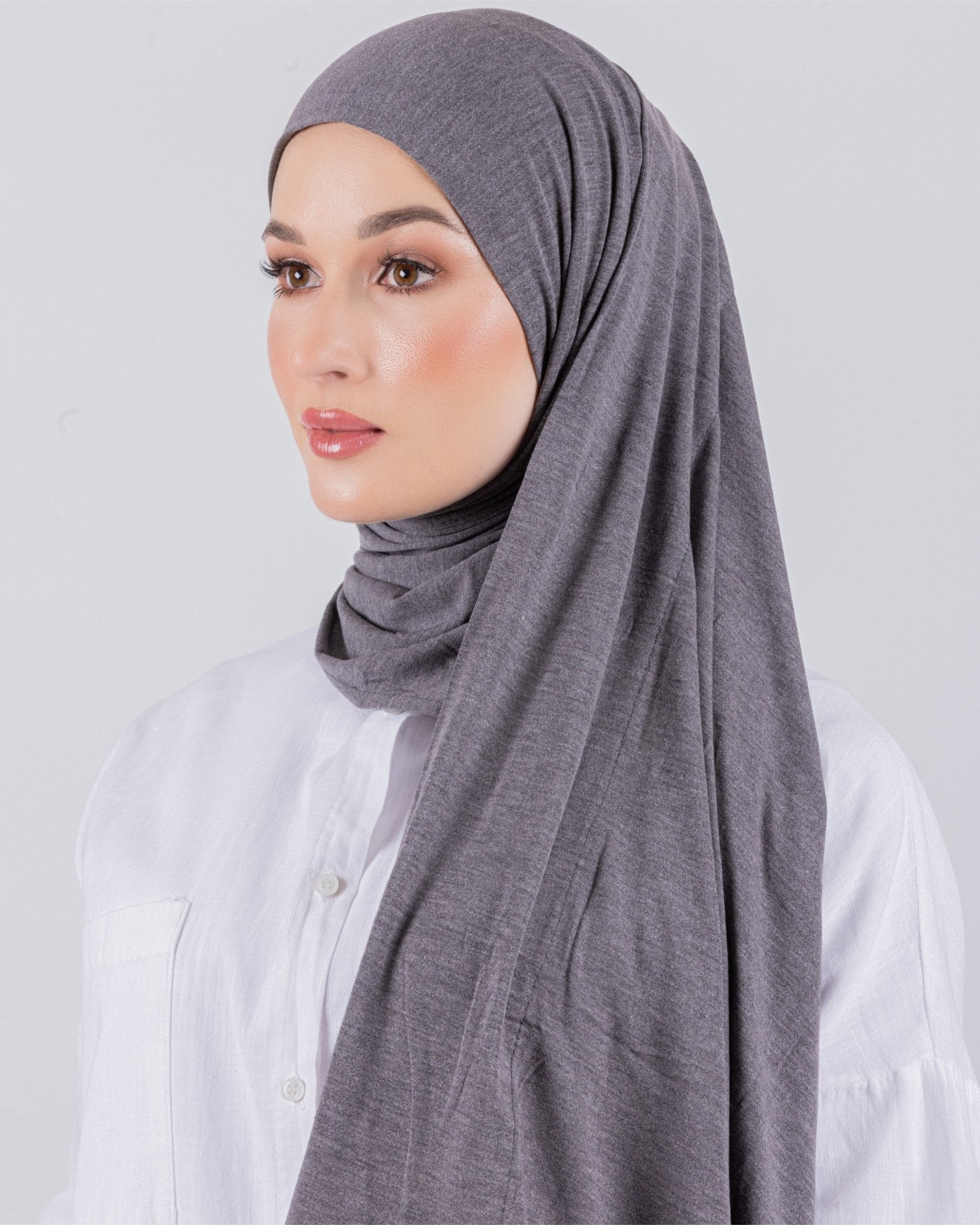 Easy To Wear Desgin | Moltte Signature Cotton | Charcoal Gray - MOLTTE