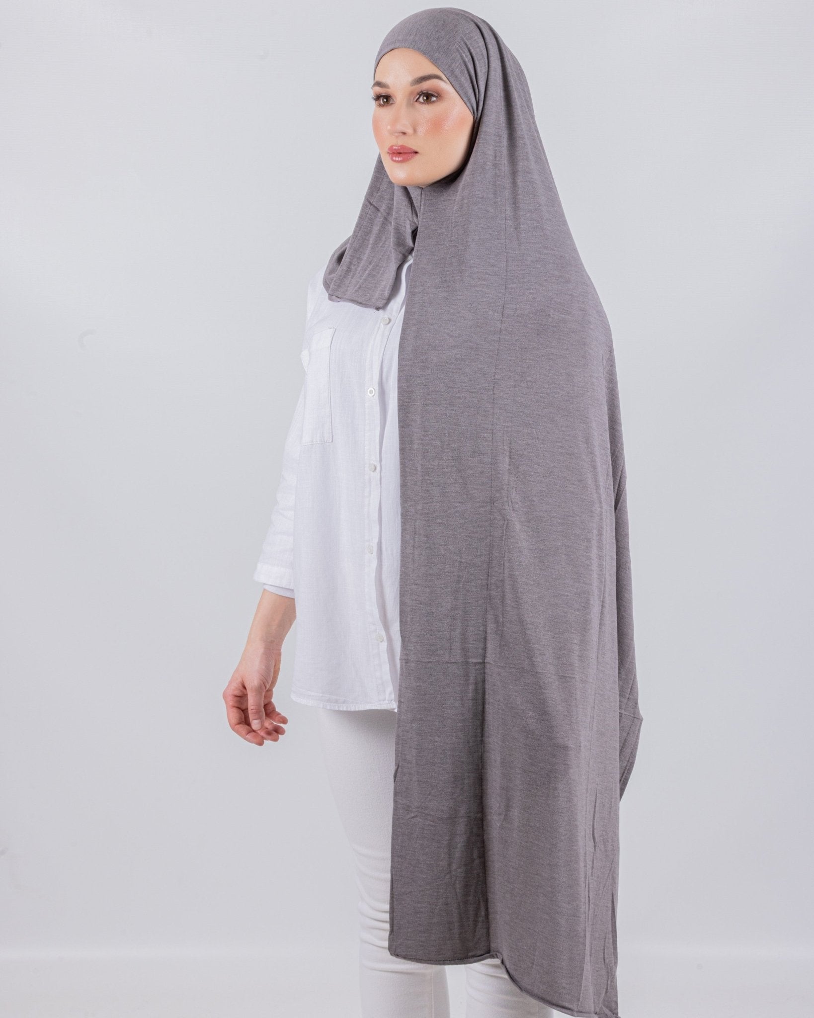 Easy To Wear Desgin | Moltte Signature Cotton | Lavender Gray - MOLTTE
