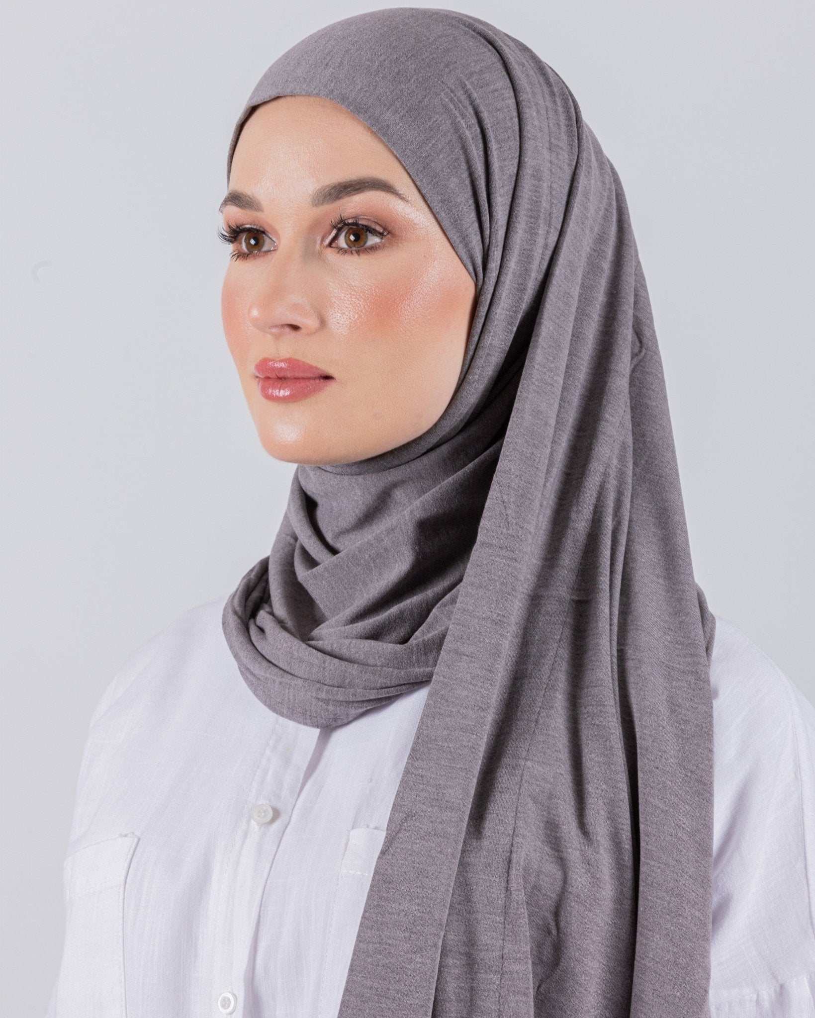 Easy To Wear Desgin | Moltte Signature Cotton | Lavender Gray - MOLTTE
