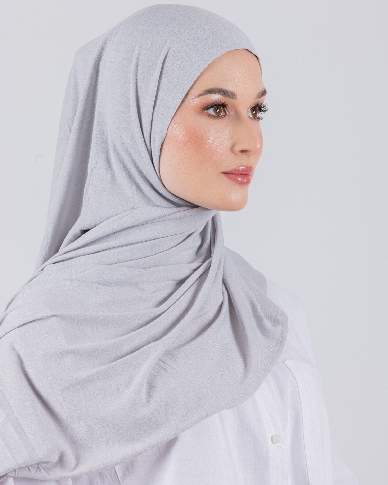 Easy To Wear Desgin | Moltte Signature Cotton | Medium Grey - MOLTTE